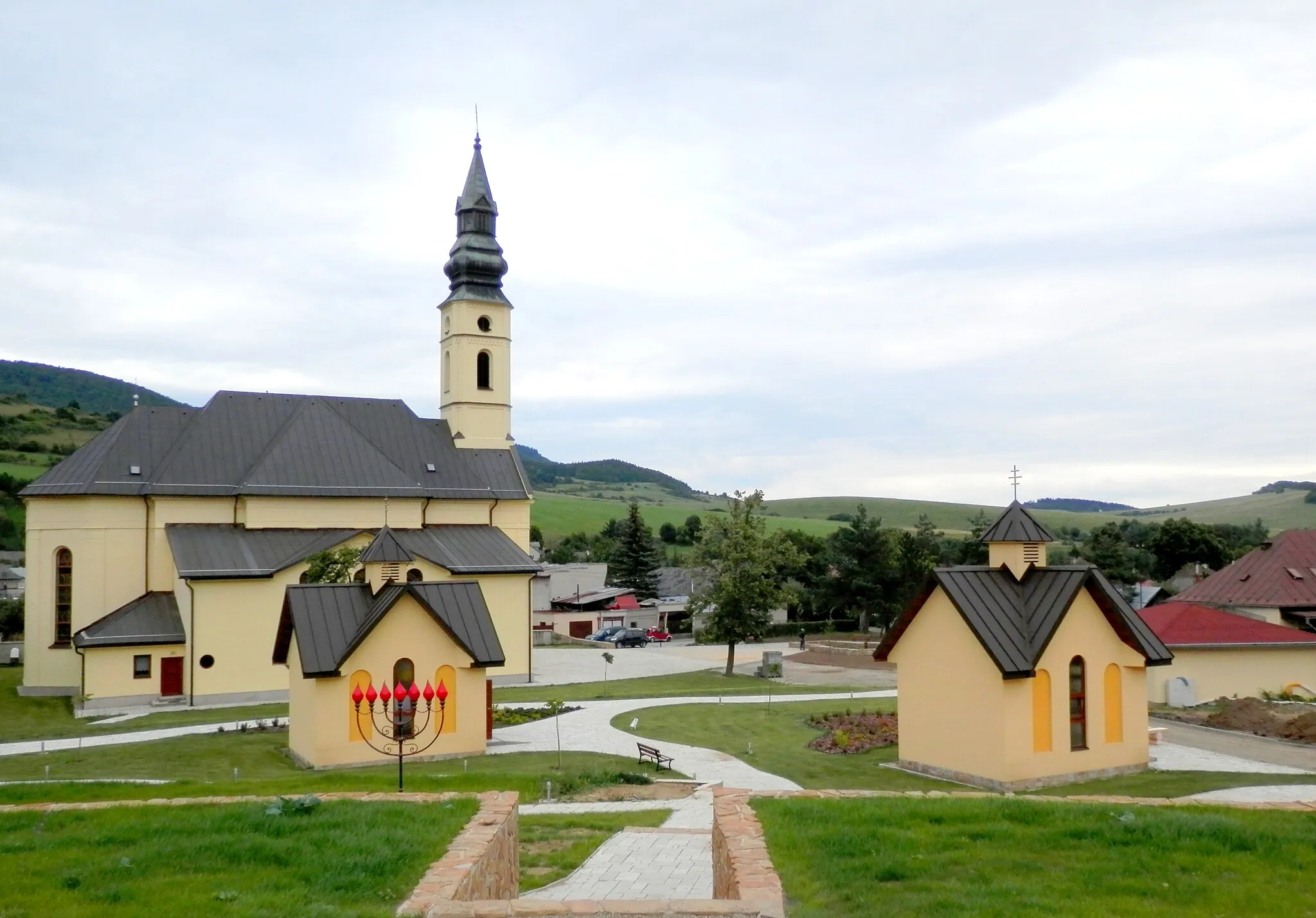 Photo showing: Gréckokatolícka Bazilika minor v obci Ľutina