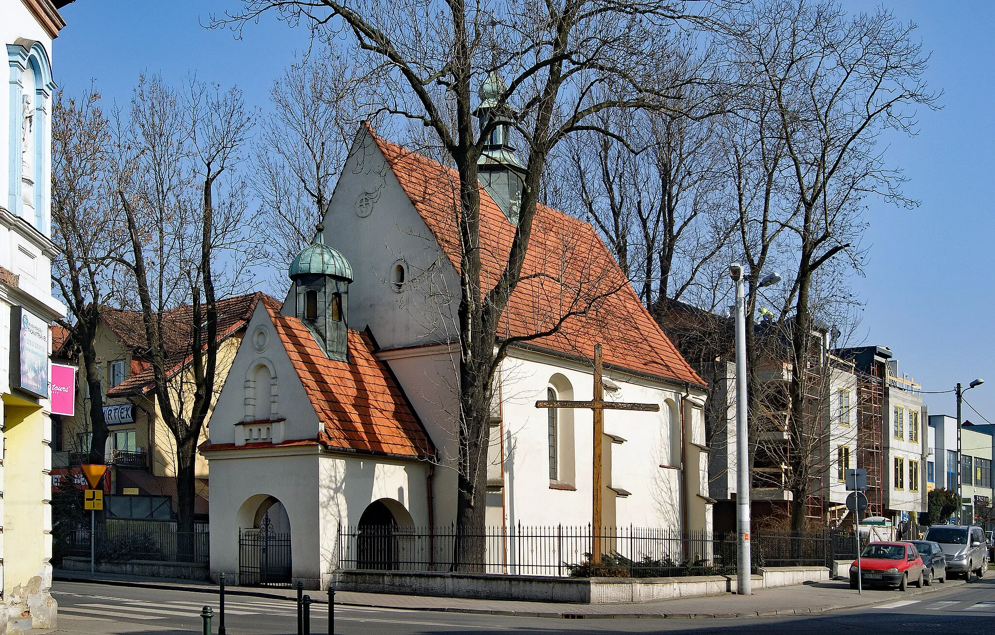 Photo showing: Church of the Visitation of the Blessed Virgin Mary, 1 Korabnicka street, Skawina, Kraków County, Lesser Poland Voivodeship, Poland