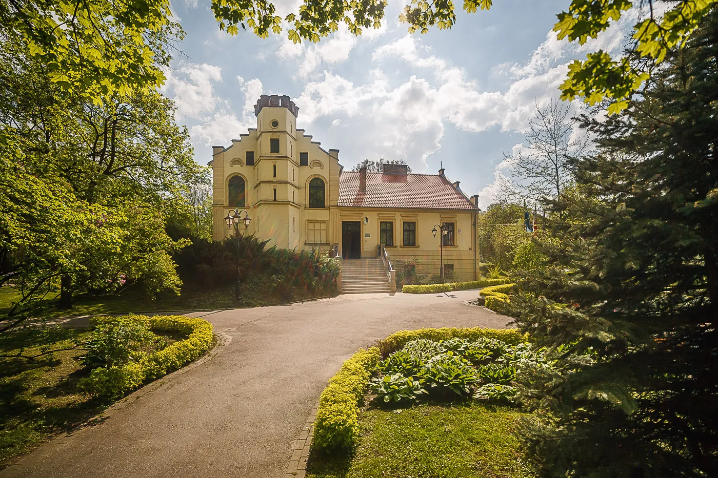 Photo showing: Pałacyk "Sokół"