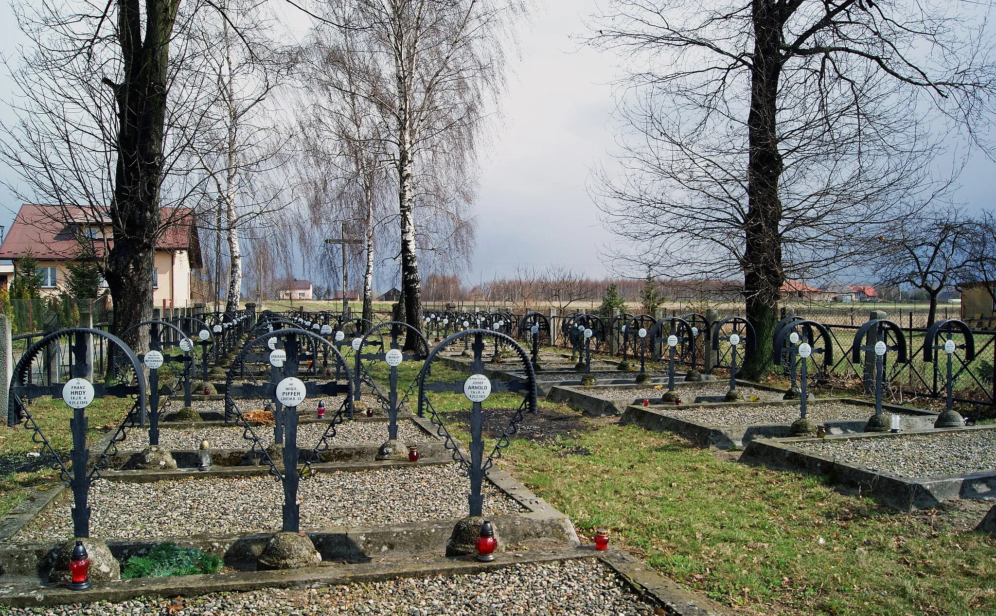 Photo showing: WWI, Military cemetery No. 261 Wał-Ruda, Wał-Ruda village, Tarnów county, Lesser Poland Voivodeship, Poland