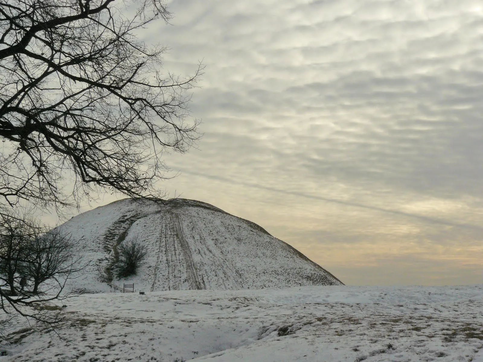 Photo showing: Kopiec Krakusa zimą, Kraków, Polska