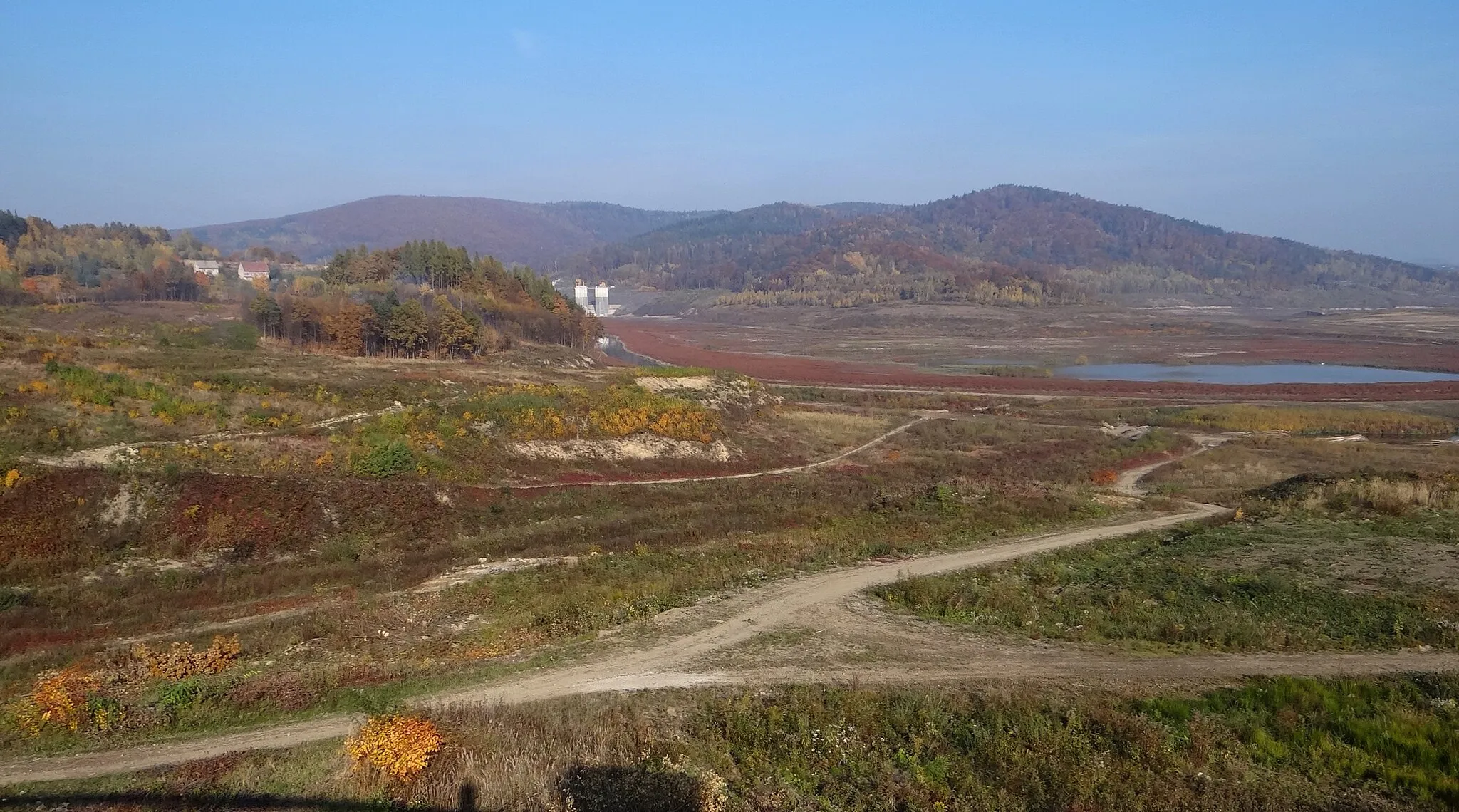 Photo showing: Jaroszowicka Góra, Wierzchowina i dolina Skawy