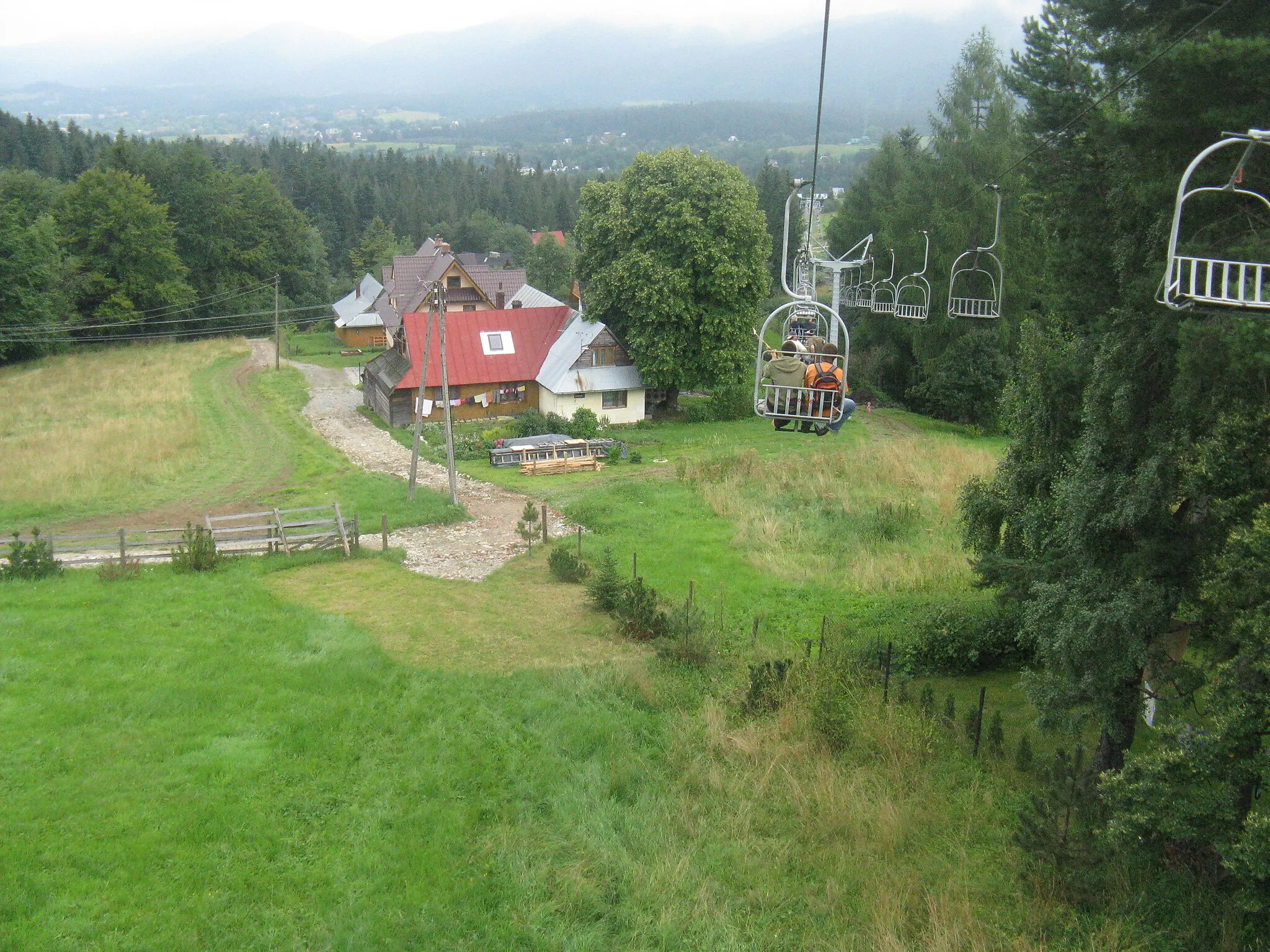 Photo showing: Kolej krzesełkowa Butorowy Wierch