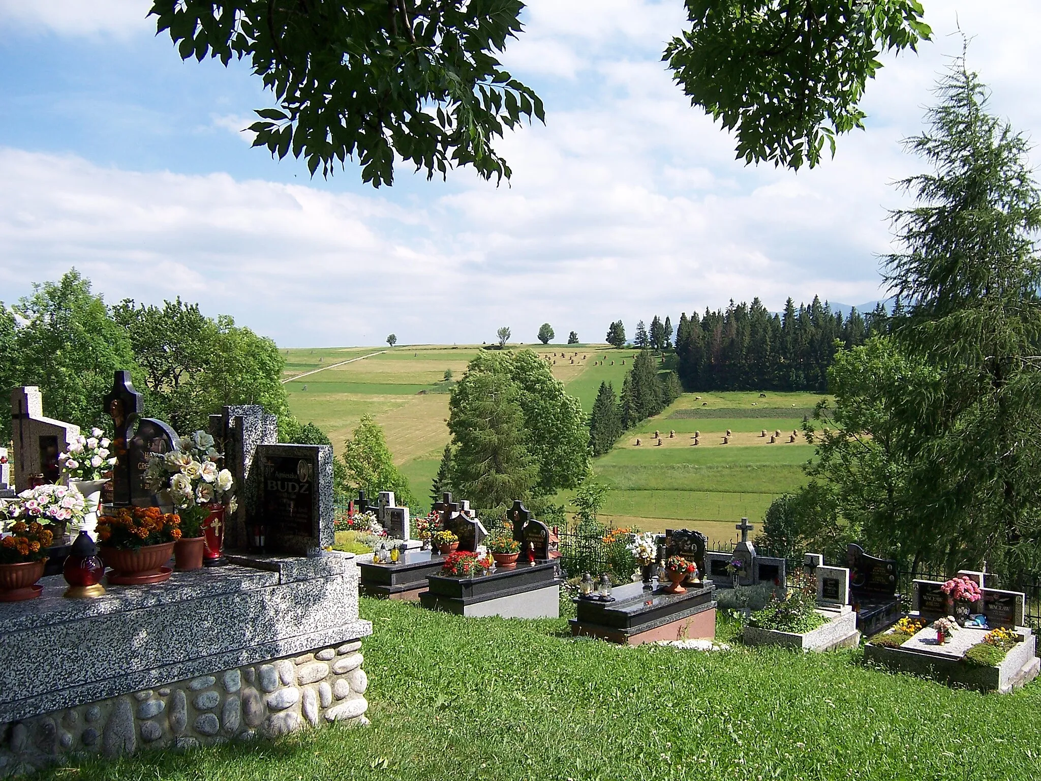 Photo showing: Cmentarz przy kościele na Rzepiskach