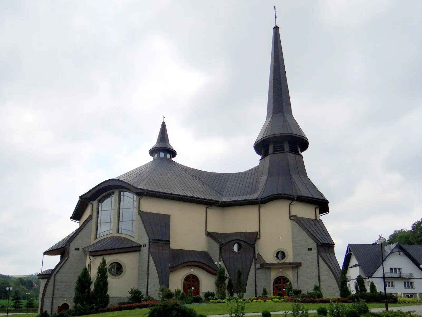 Photo showing: Słopnice. Kościół św. Andrzeja. Nowy