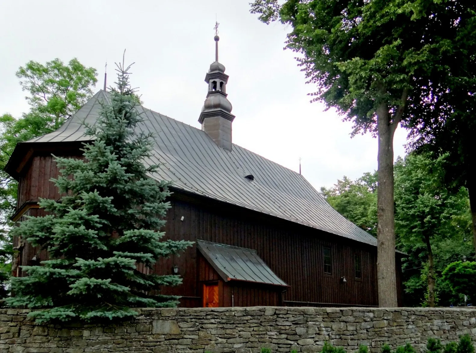 Photo showing: Słopnice. Kościół św. Andrzeja