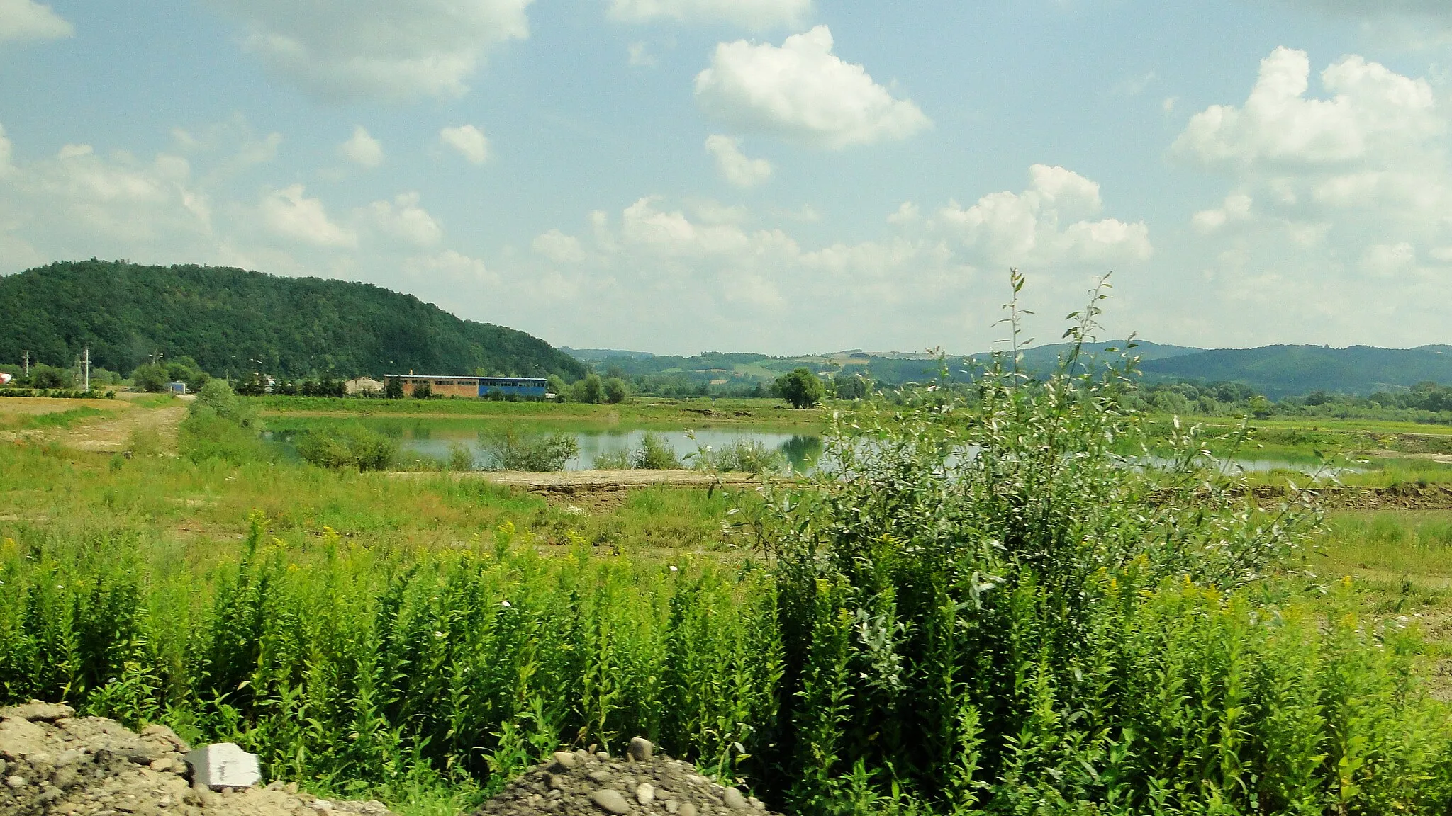 Photo showing: Łąki w Zawadzie Lanckorońskiej