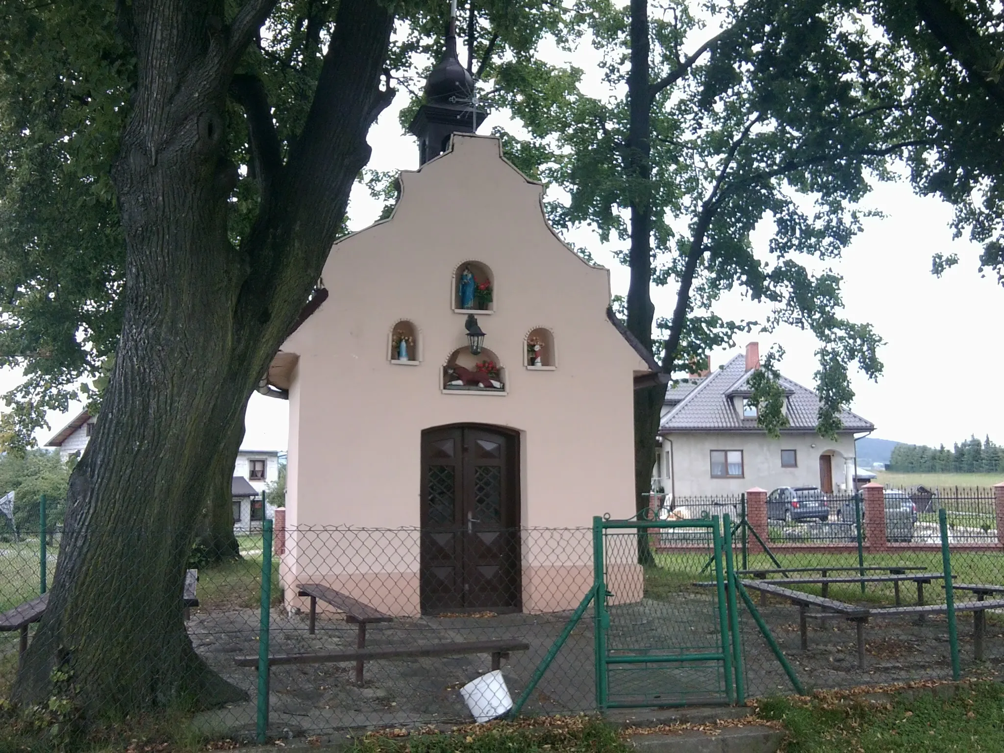 Photo showing: Kaplica św. Jana Nepomucena w Mokrej Wsi