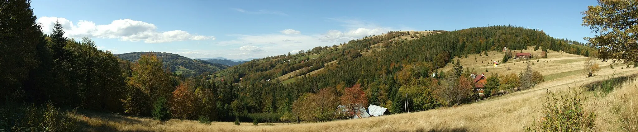 Photo showing: Klekociny defile in The Beskids.