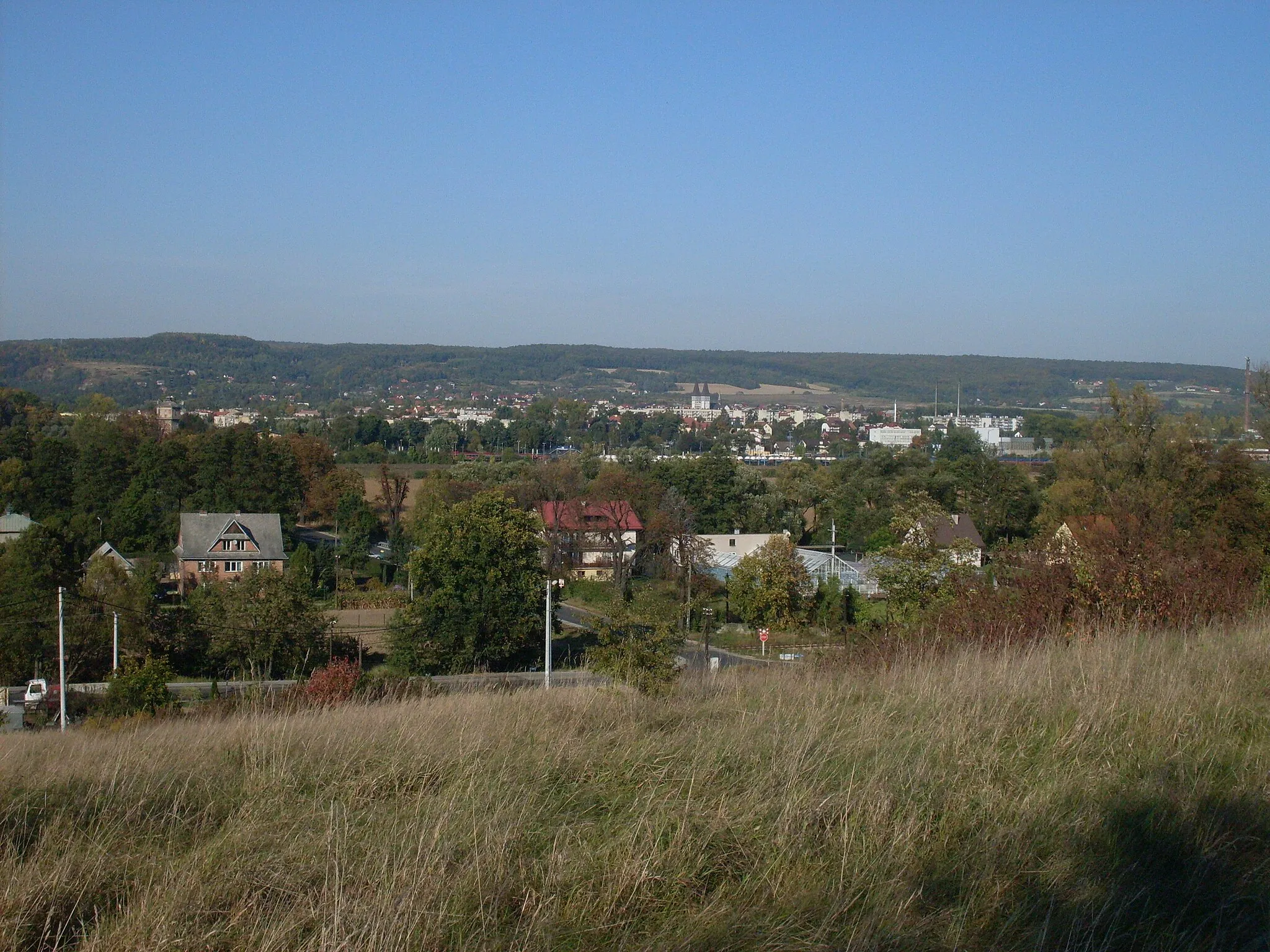 Photo showing: Tenczynek. widok z Ponetlicy, w tle Krzeszowice