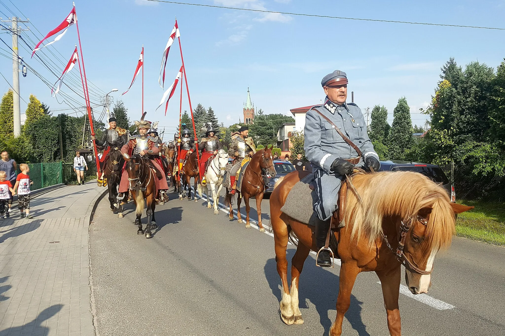Photo showing: Parada z okazji Święta Wojska Polskiego. Wola Rzędzińska, 
15 sierpnia 2019