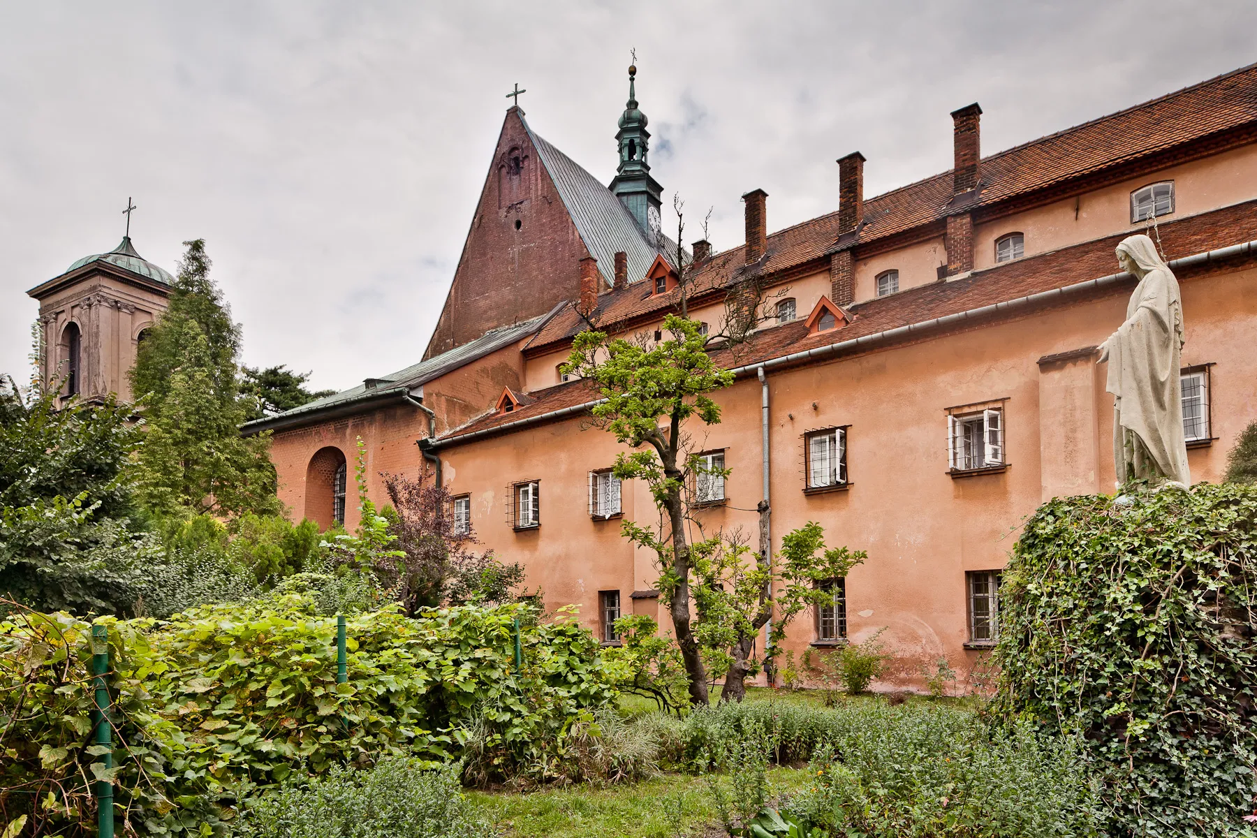 Photo showing: Zespół klasztorny Benedyktynek, Staniątki - zabudowania klasztoru