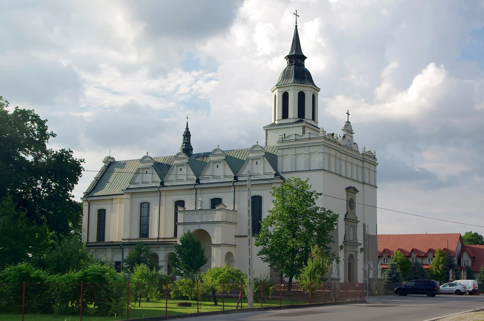 Photo showing: Church of the Nativity of the Virgin Mary in Okulice