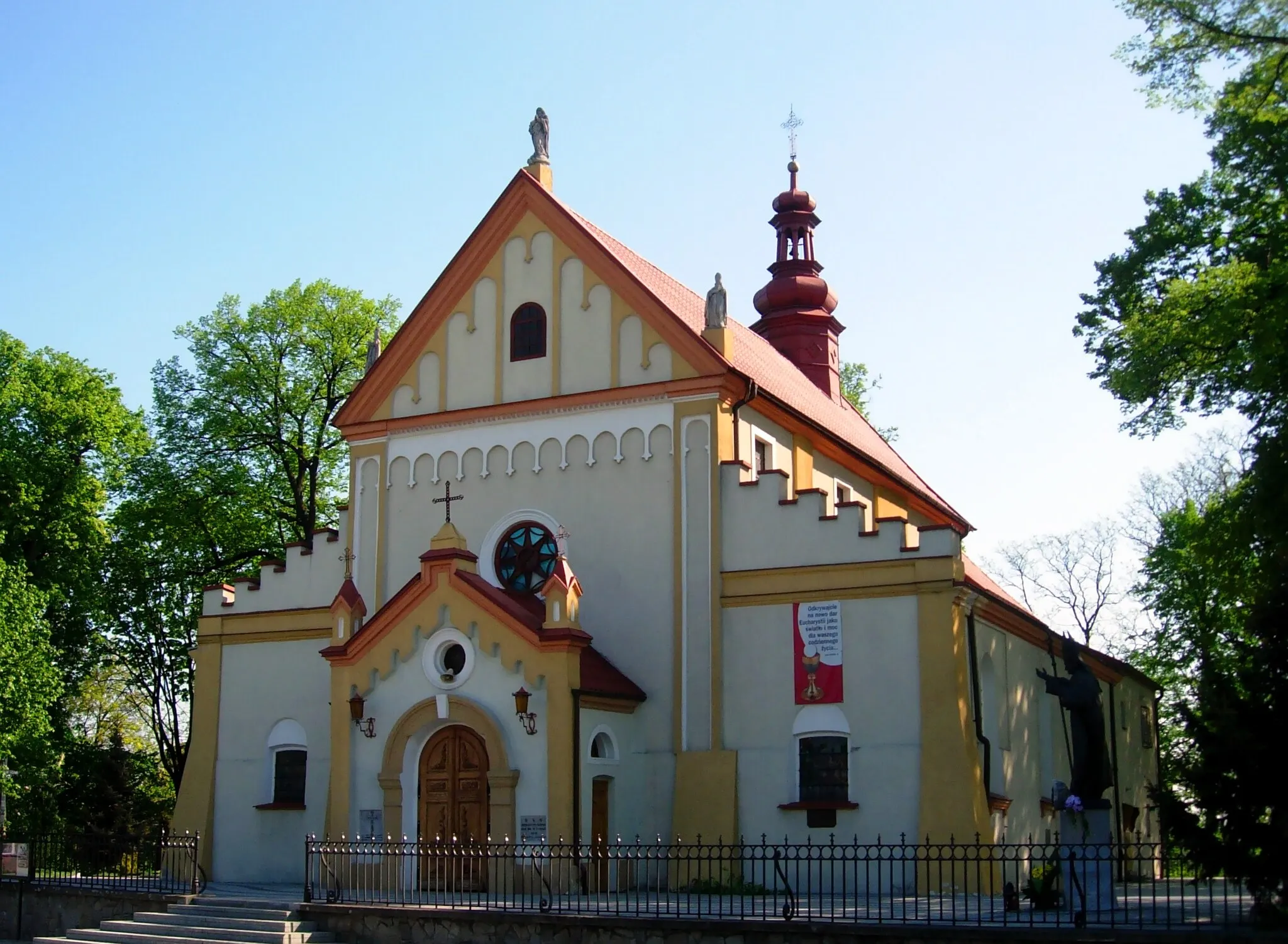 Photo showing: All Saints Church in Nowe Brzesko, Poland