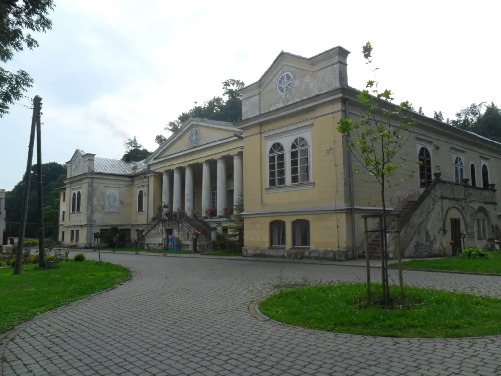 Photo showing: zespół pałacowy
pałac
park
Mianocice, Książ Wielki
