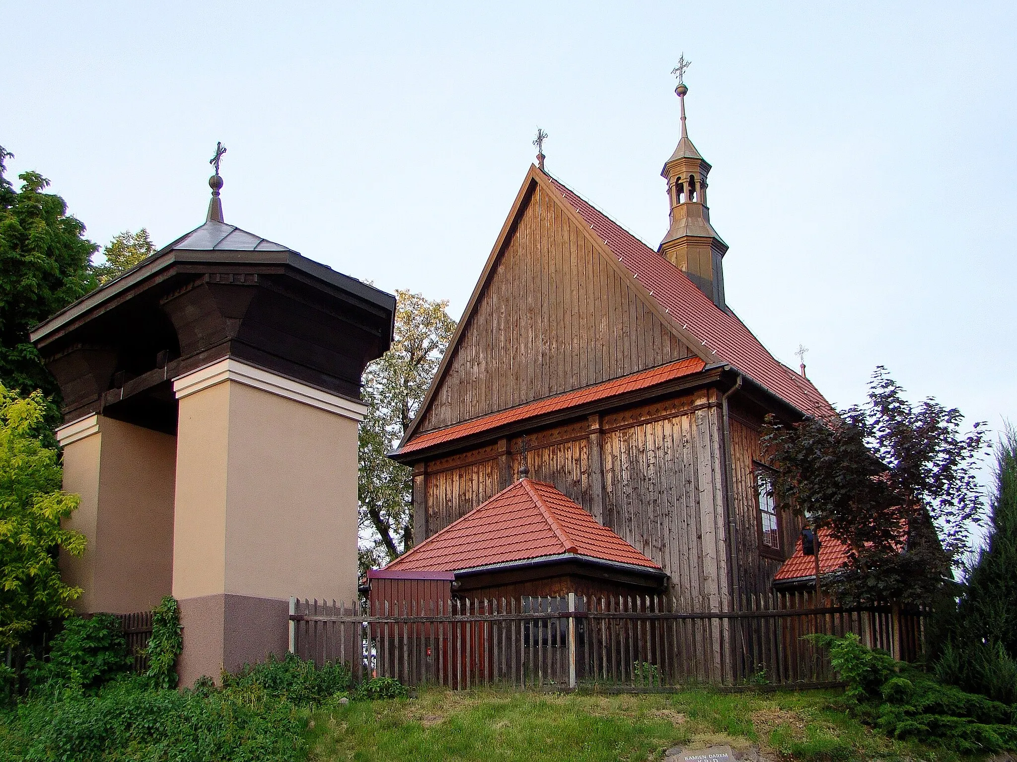 Photo showing: Saint Nicholas church in Czulice