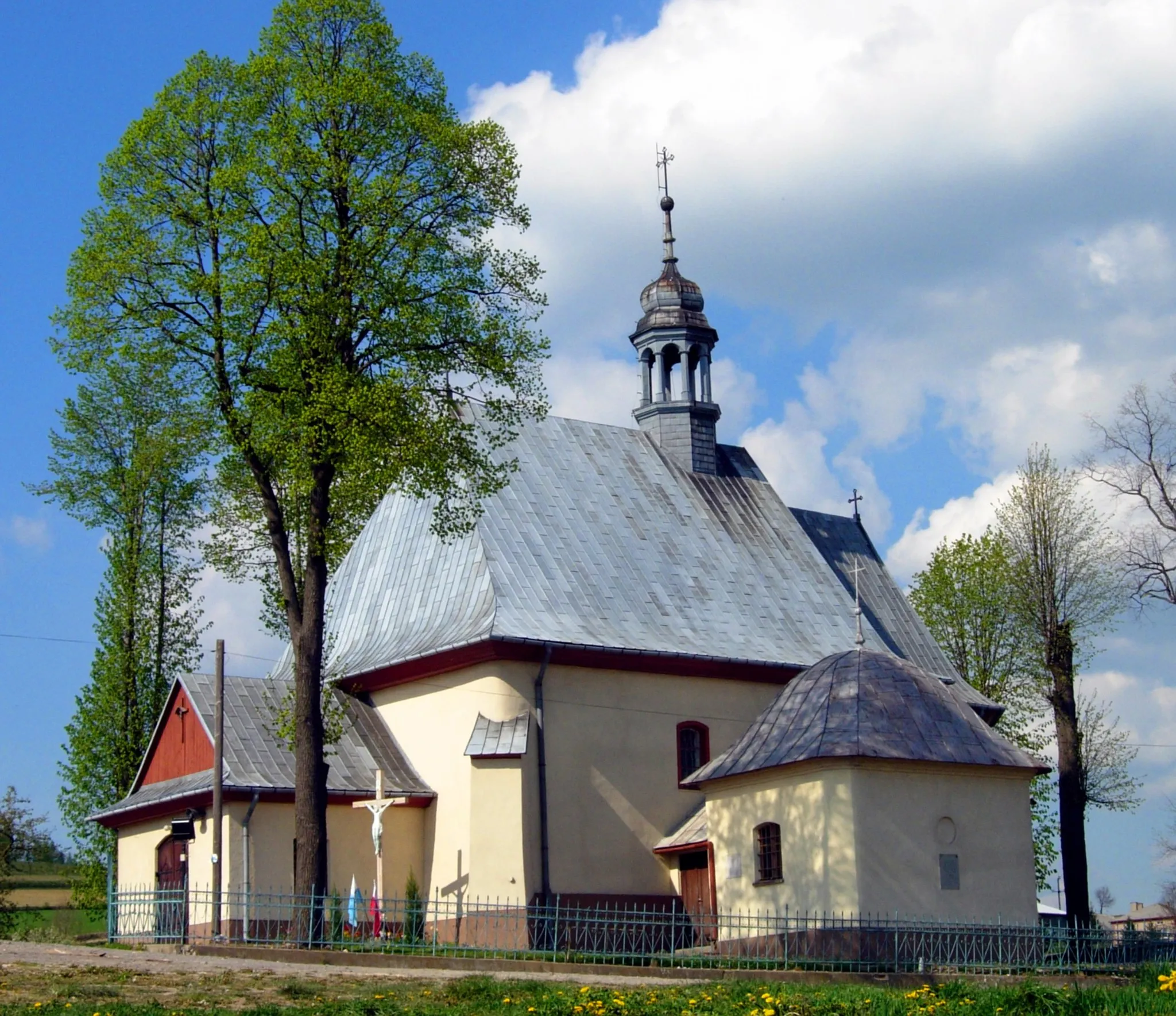 Photo showing: Church in Strzegowa, Lesser Poland Voivodeship, Poland