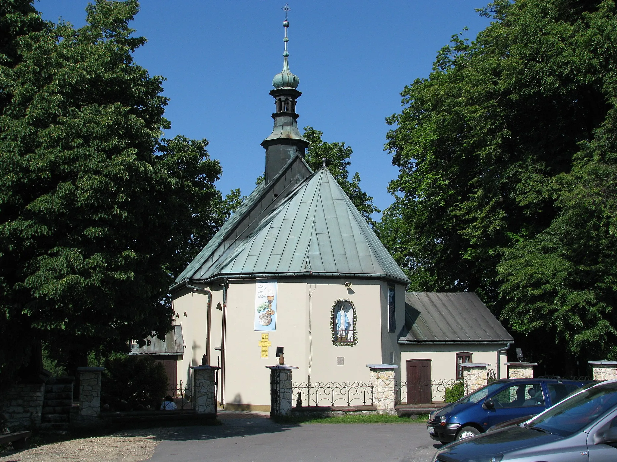 Photo showing: Kościół par. p.w. św. Katarzyny, 1760. Sąspów, gmina Jerzmanowice-Przeginia