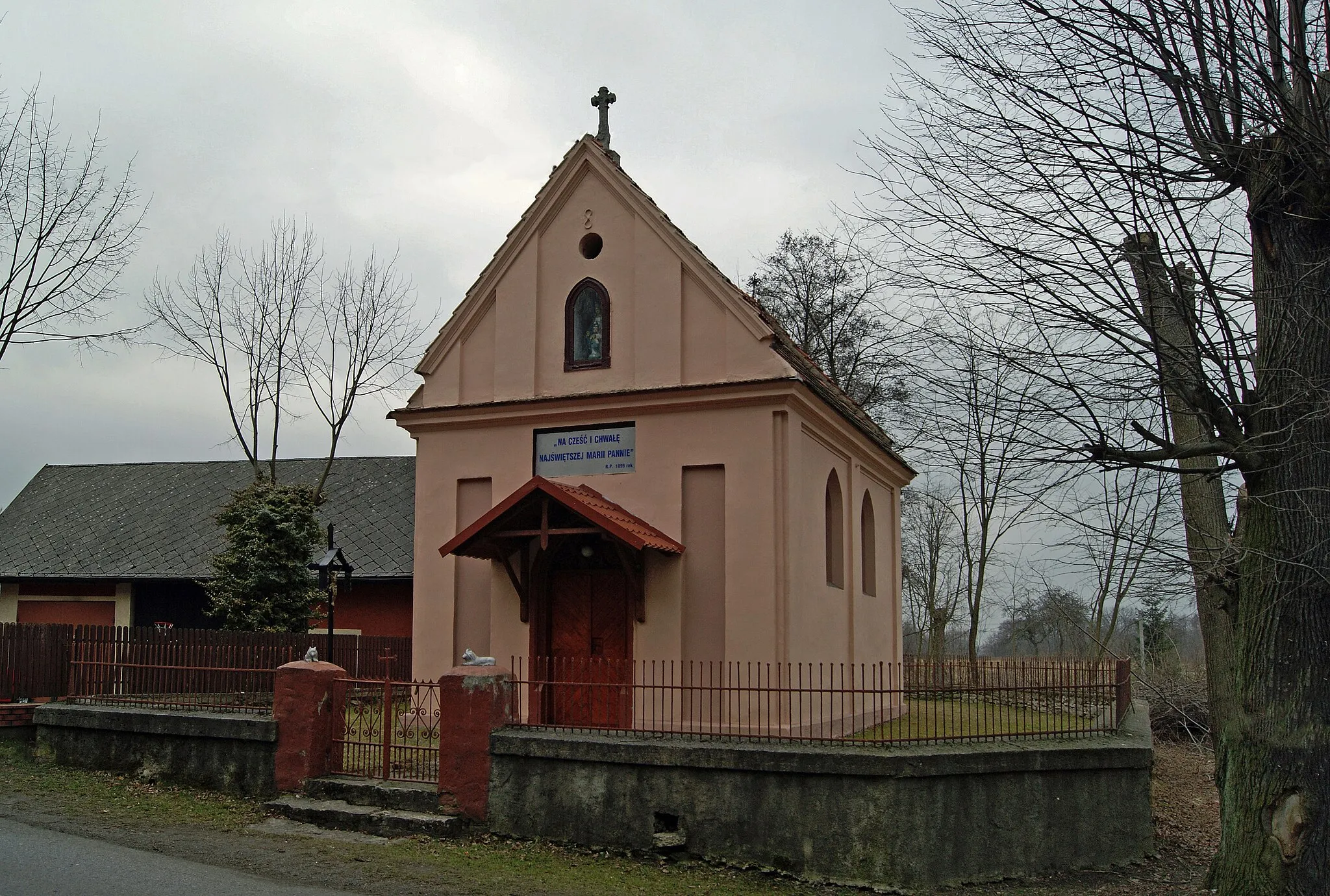 Photo showing: Chapel of Our Lady of Czestochowa, Przeginia Duchowna village, Kraków County, Lesser Poland Voivodeship, Poland