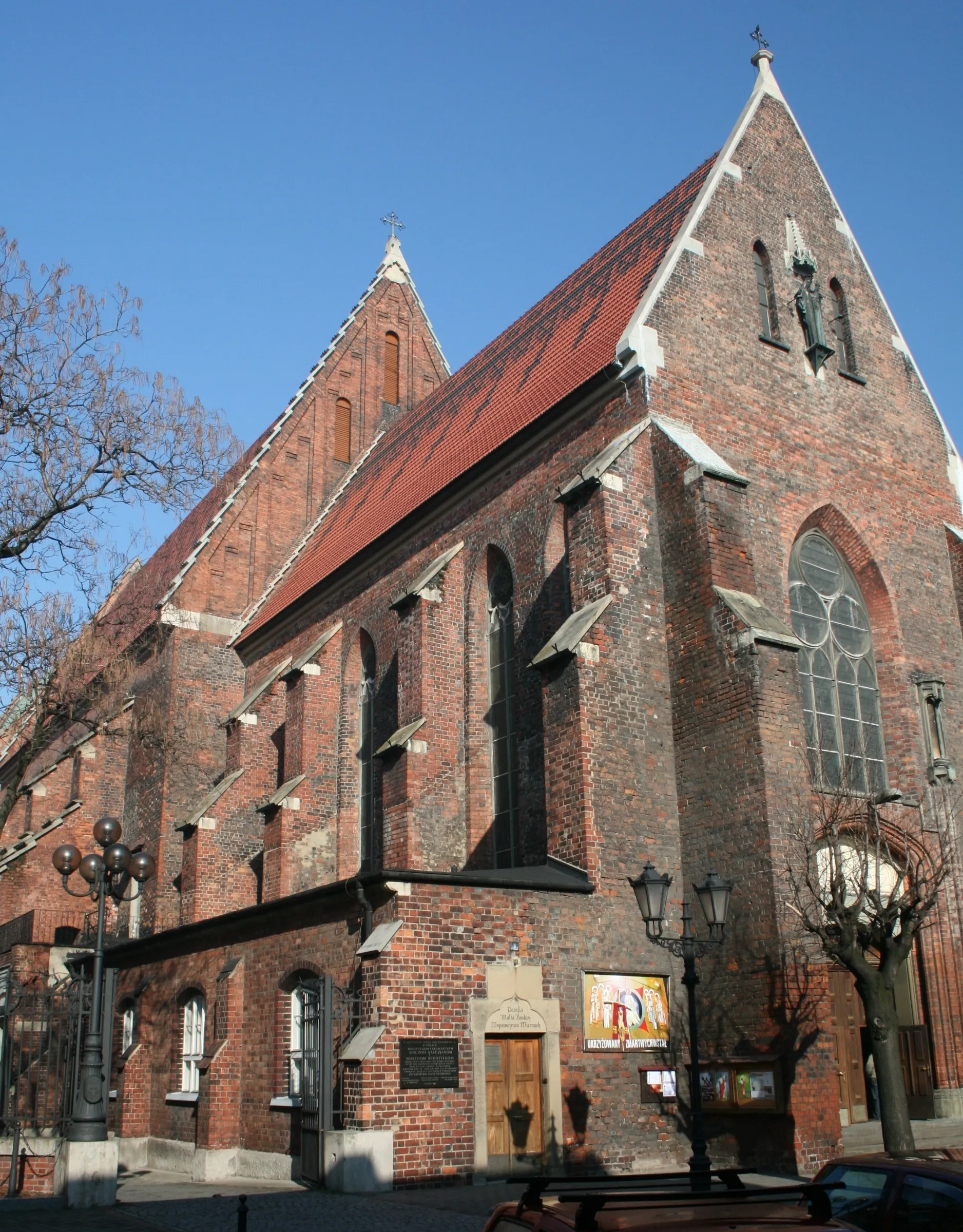 Photo showing: Kościół Matki Bożej Wspomożenia Wiernych w Oświęcimiu