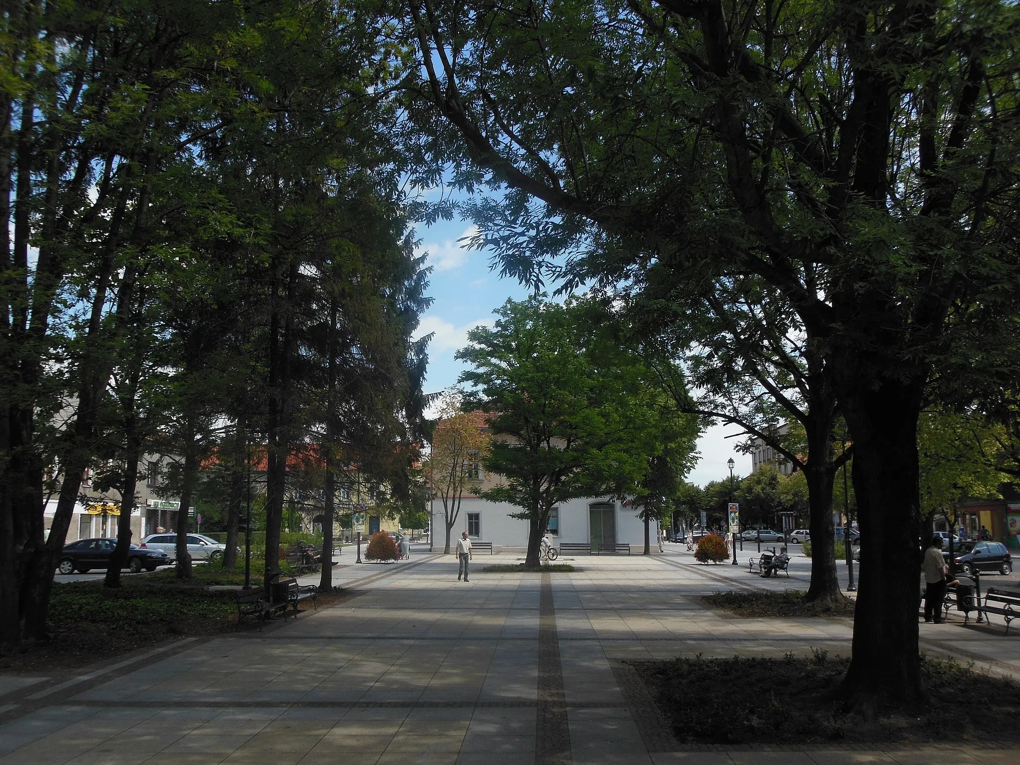 Photo showing: Rynek w Krzeszowicach.