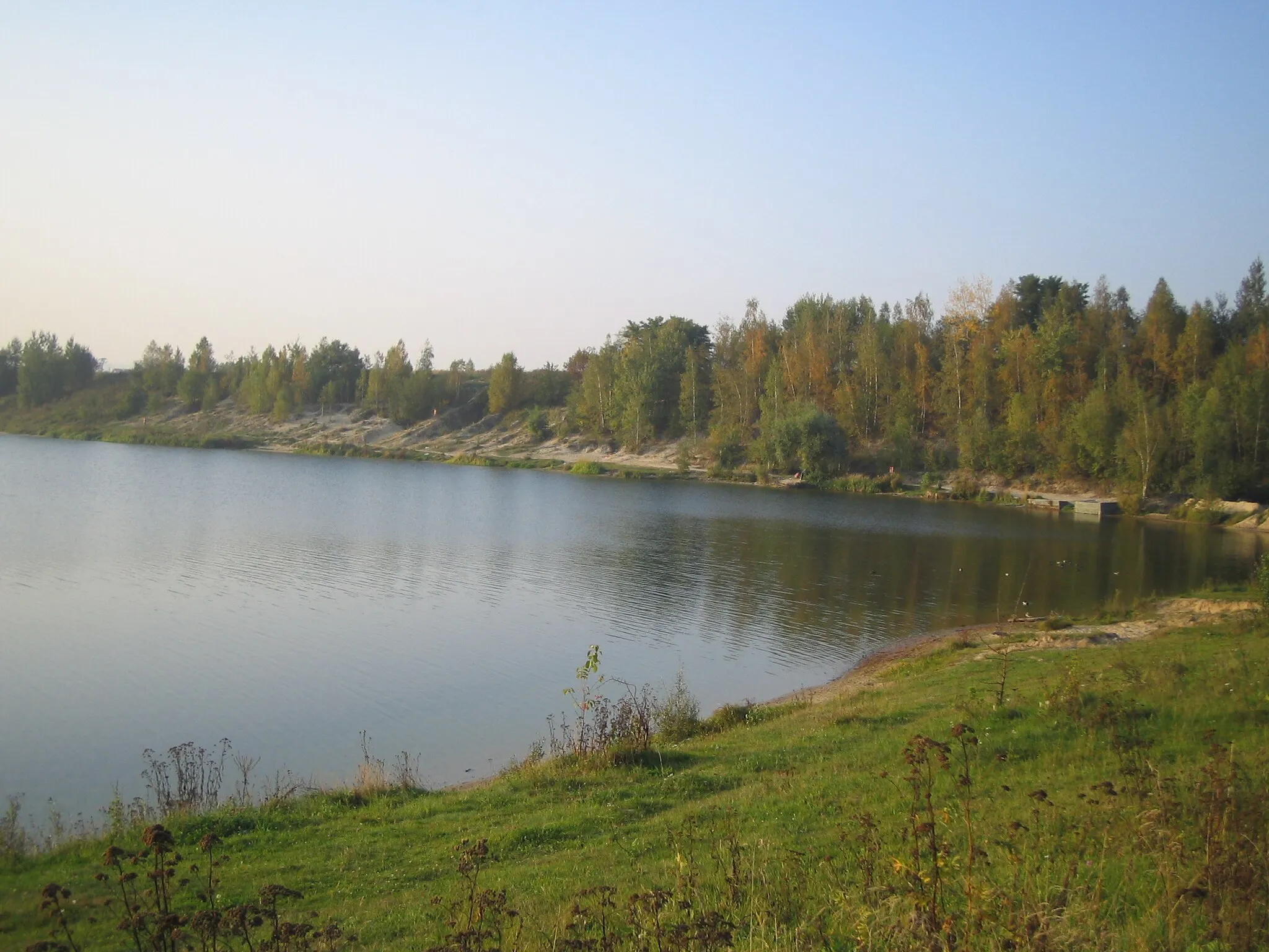 Photo showing: Kryspinów lake, close to Cracow, Poland