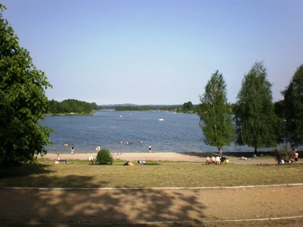 Photo showing: Artificial lake Sosina in Jaworzno.