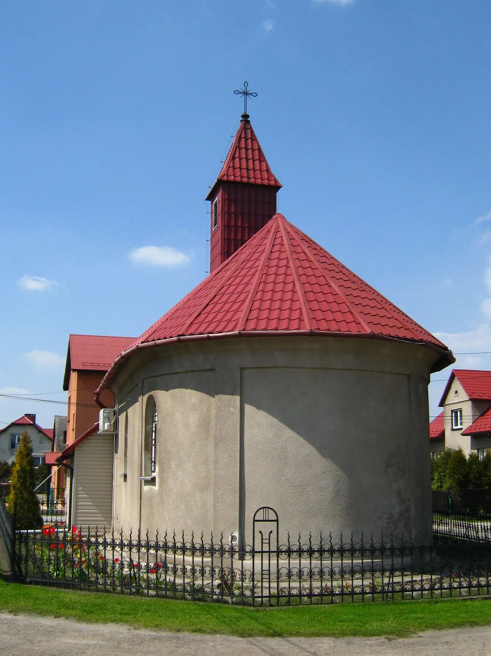 Photo showing: Church in Gromiec village, near Oswiecim Lesser Poland