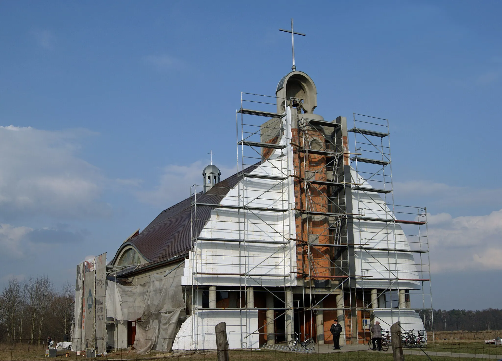 Photo showing: Church of Our Lady of the Rosary, Gromiec village, Chrzanów County, Lesser Poland Voivodeship, Poland