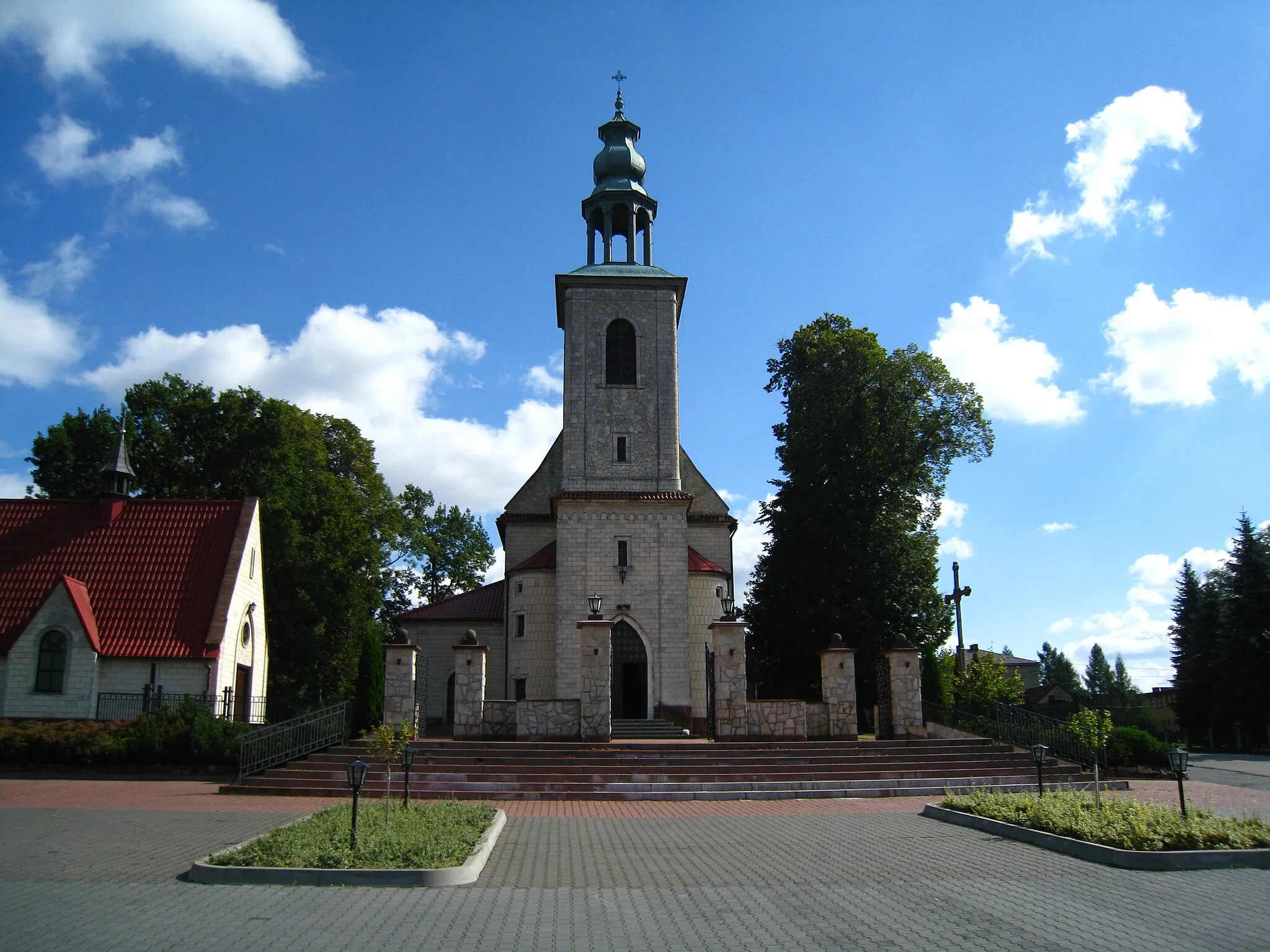 Photo showing: Church in Golaczewy, Lesser Poland Voivodeship, Poland