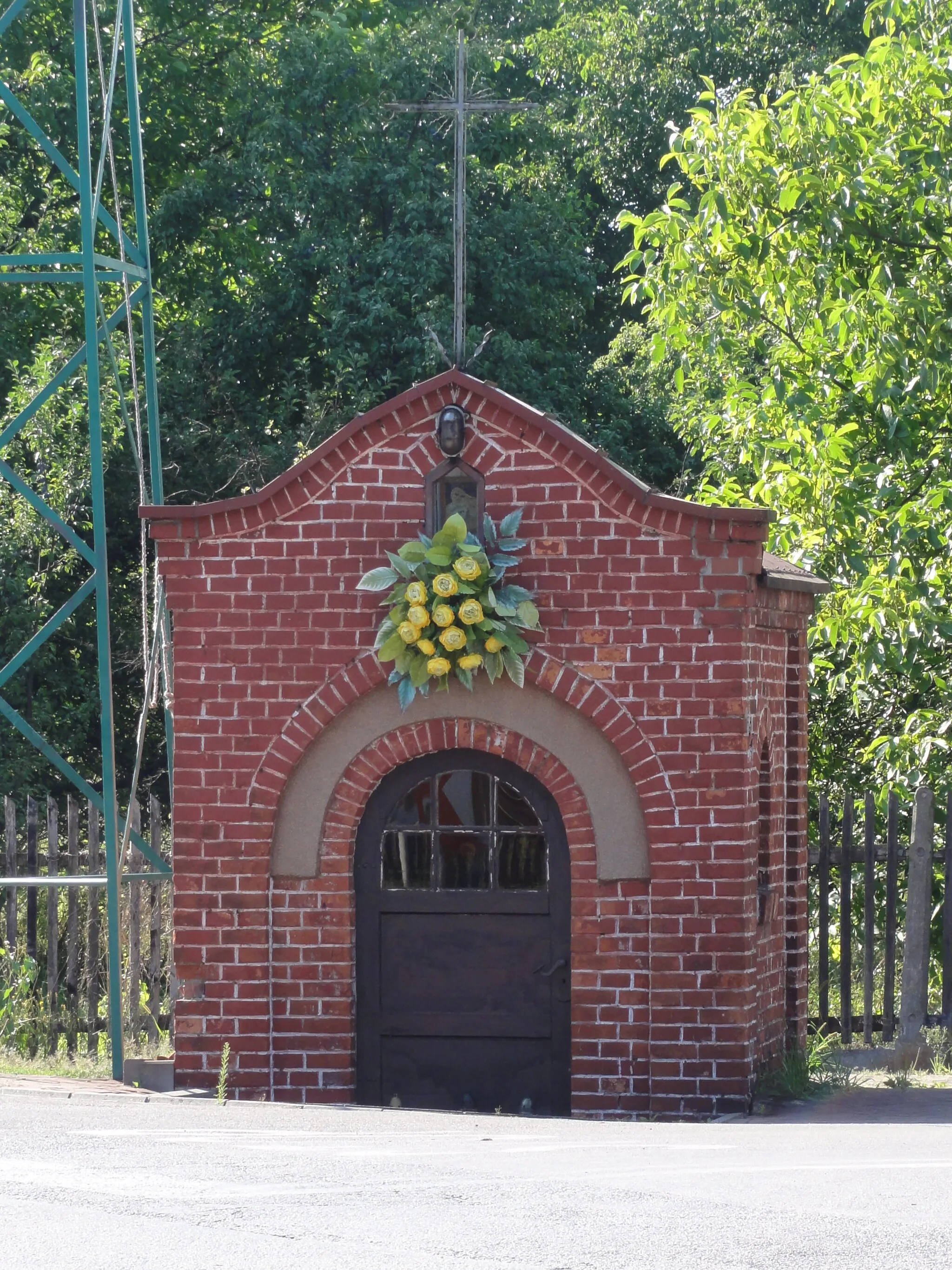 Photo showing: Wayside chapel in Brzezinka