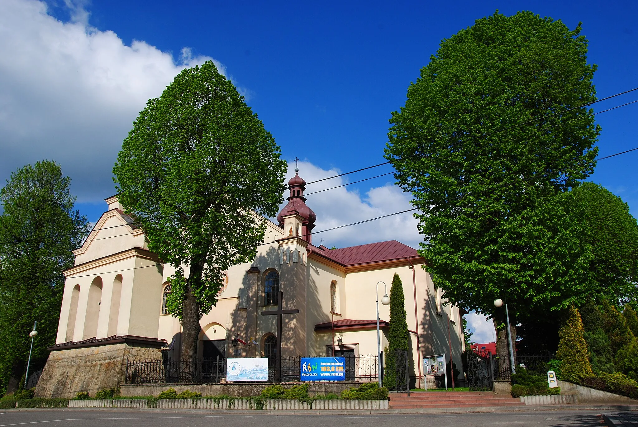 Photo showing: Zalasowa - rzymskokatolicki kościół parafialny pw. św. Jana Ewangelisty, 1850