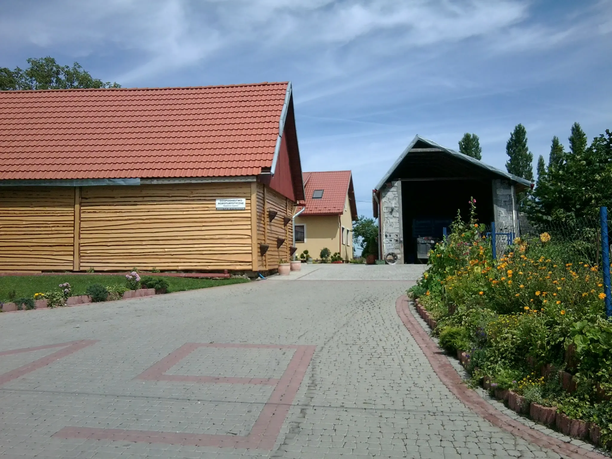 Photo showing: Gospodarstwo agroturystyczne w Juraszowej