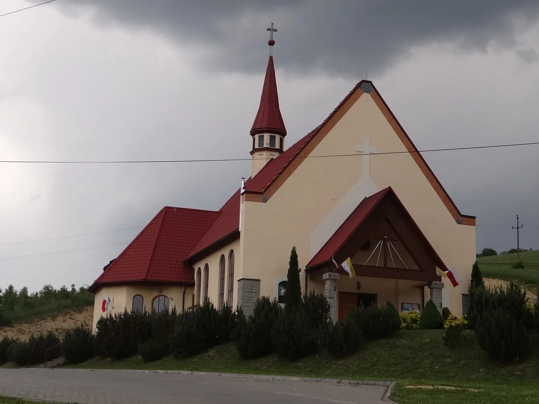 Photo showing: Kościół w Wojnarowej