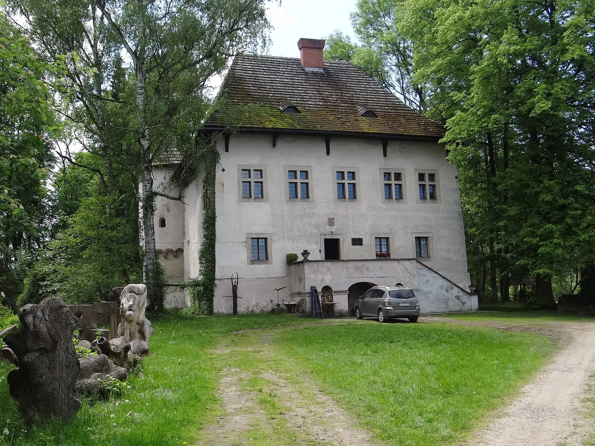 Photo showing: Dworek w Jeżowie