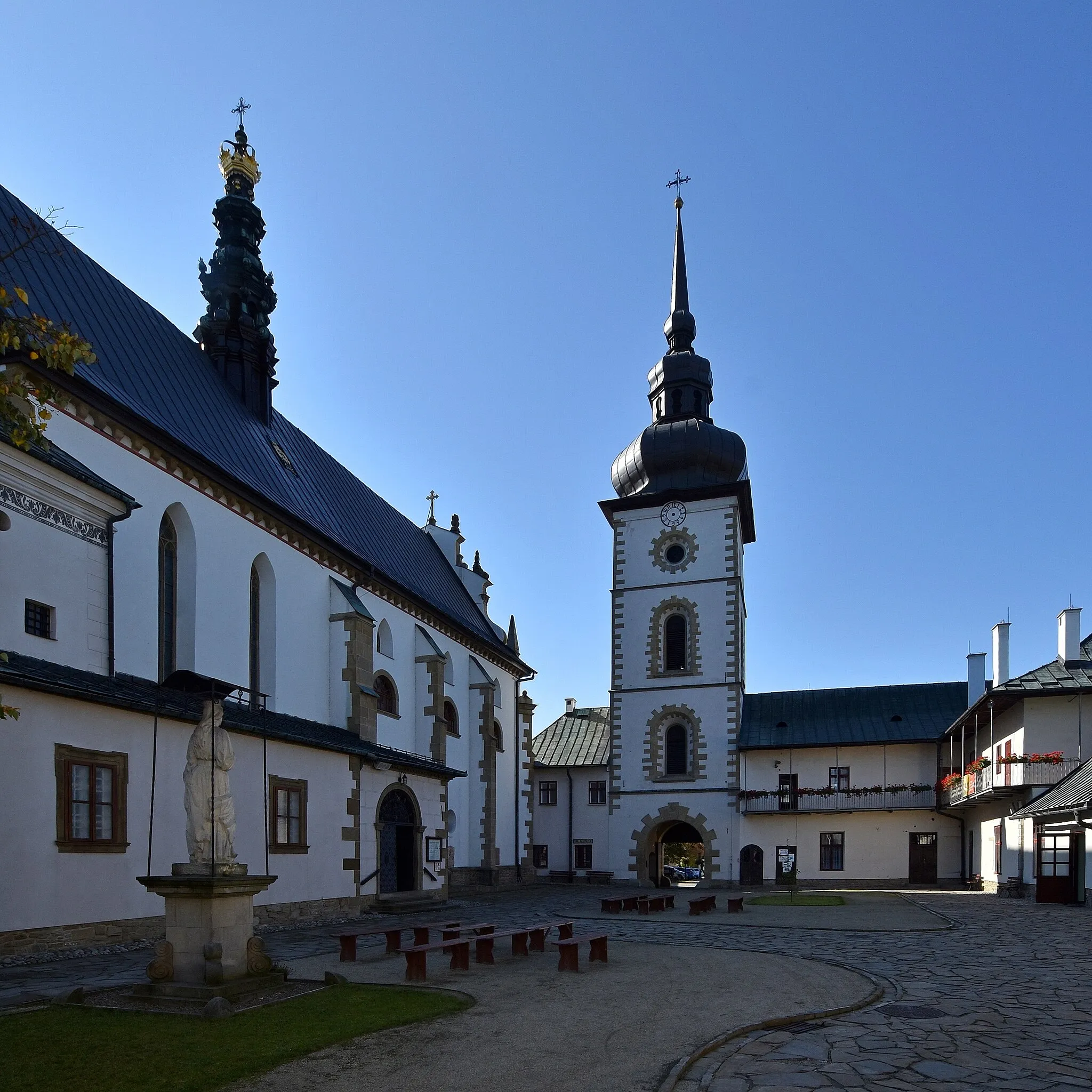 Photo showing: Stary Sącz, kościół Świętej Trójcy i św. Klary