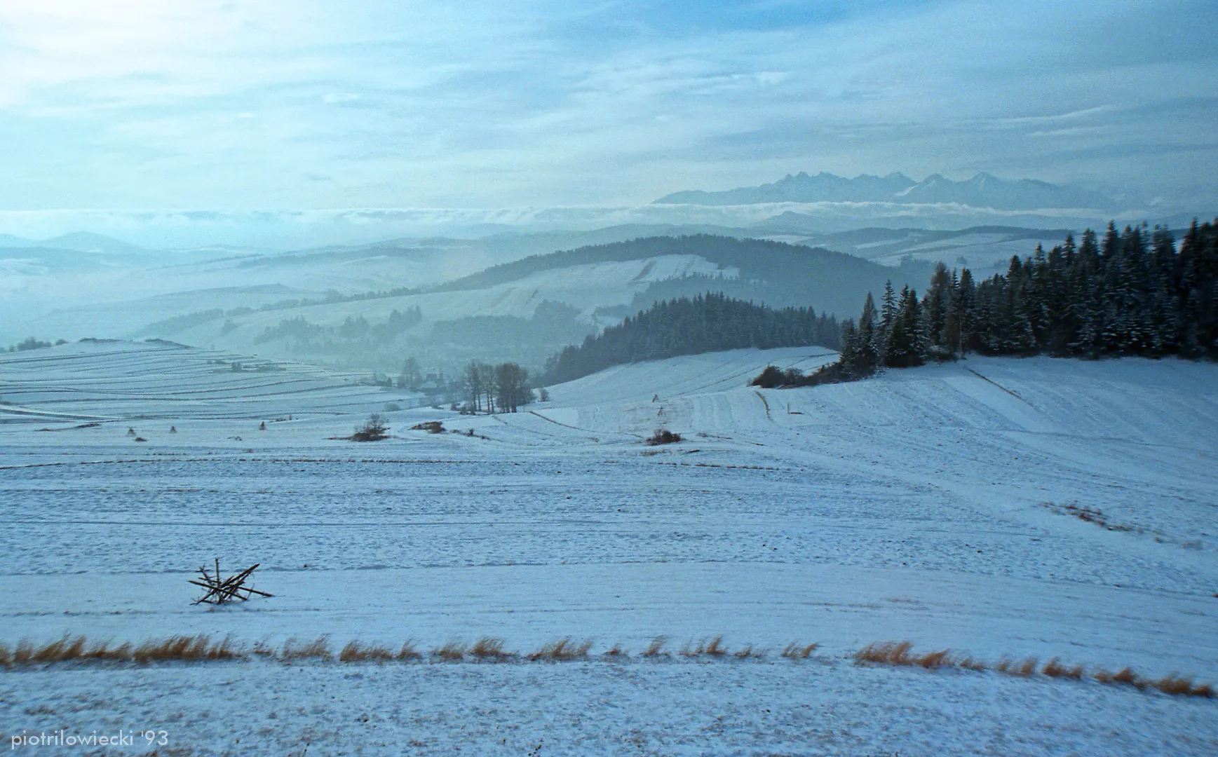 Photo showing: Almost like today, That is why I have decided to share this old analog images. Taken from one place, within a few minutes, using different lenses.