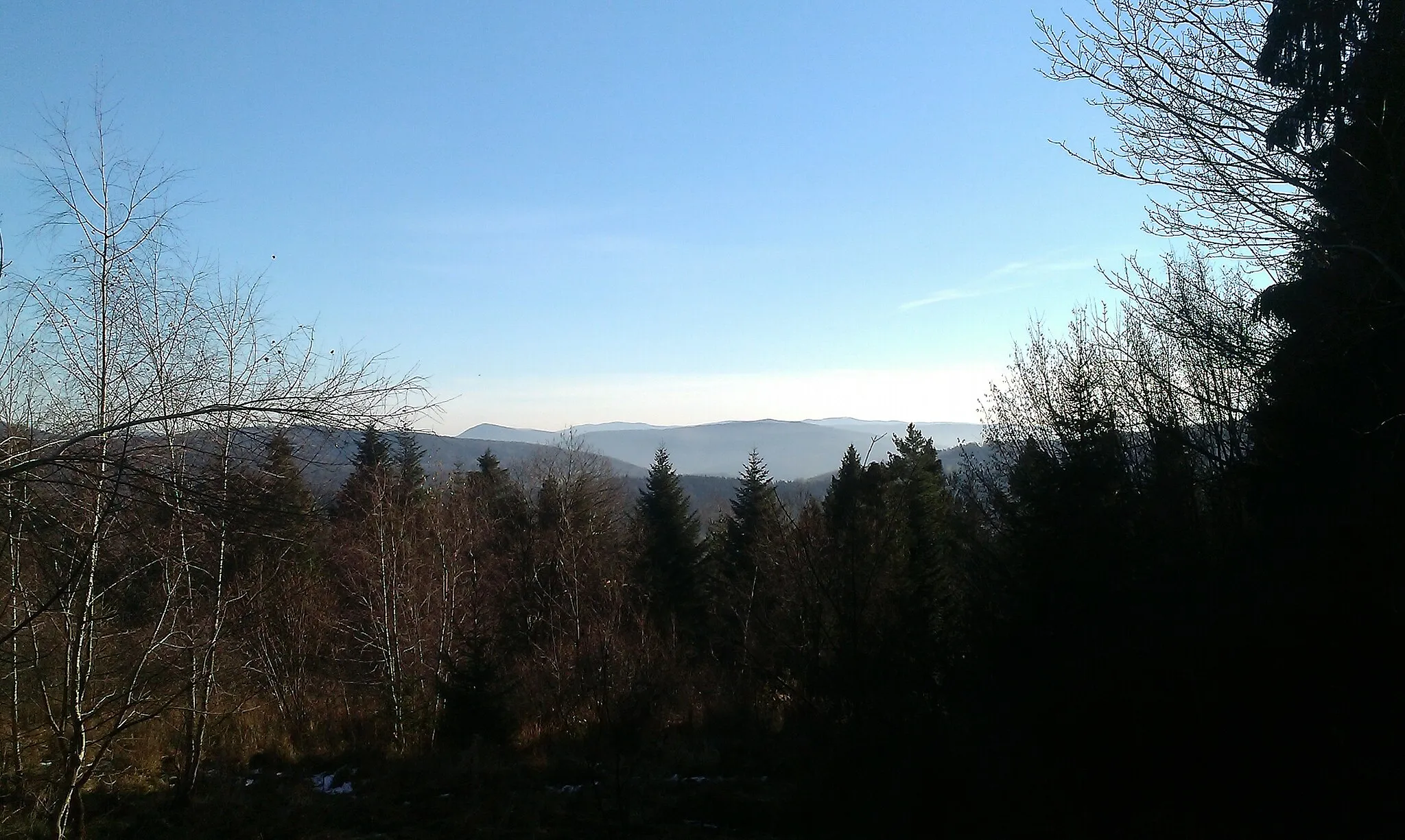 Photo showing: Widok ze szczytu w kierunku Lubonia Wielkiego