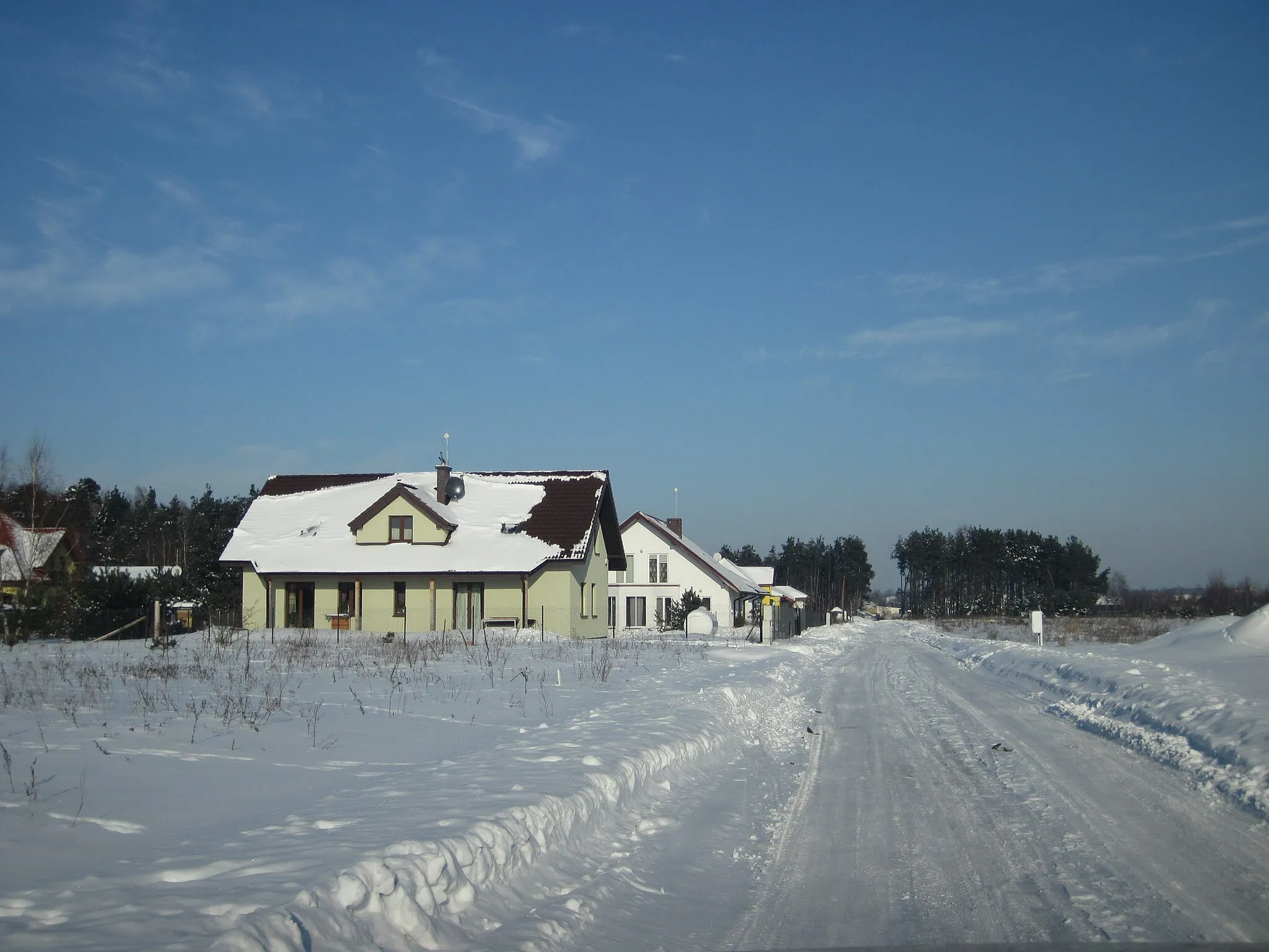 Photo showing: Borowa Góra in winter