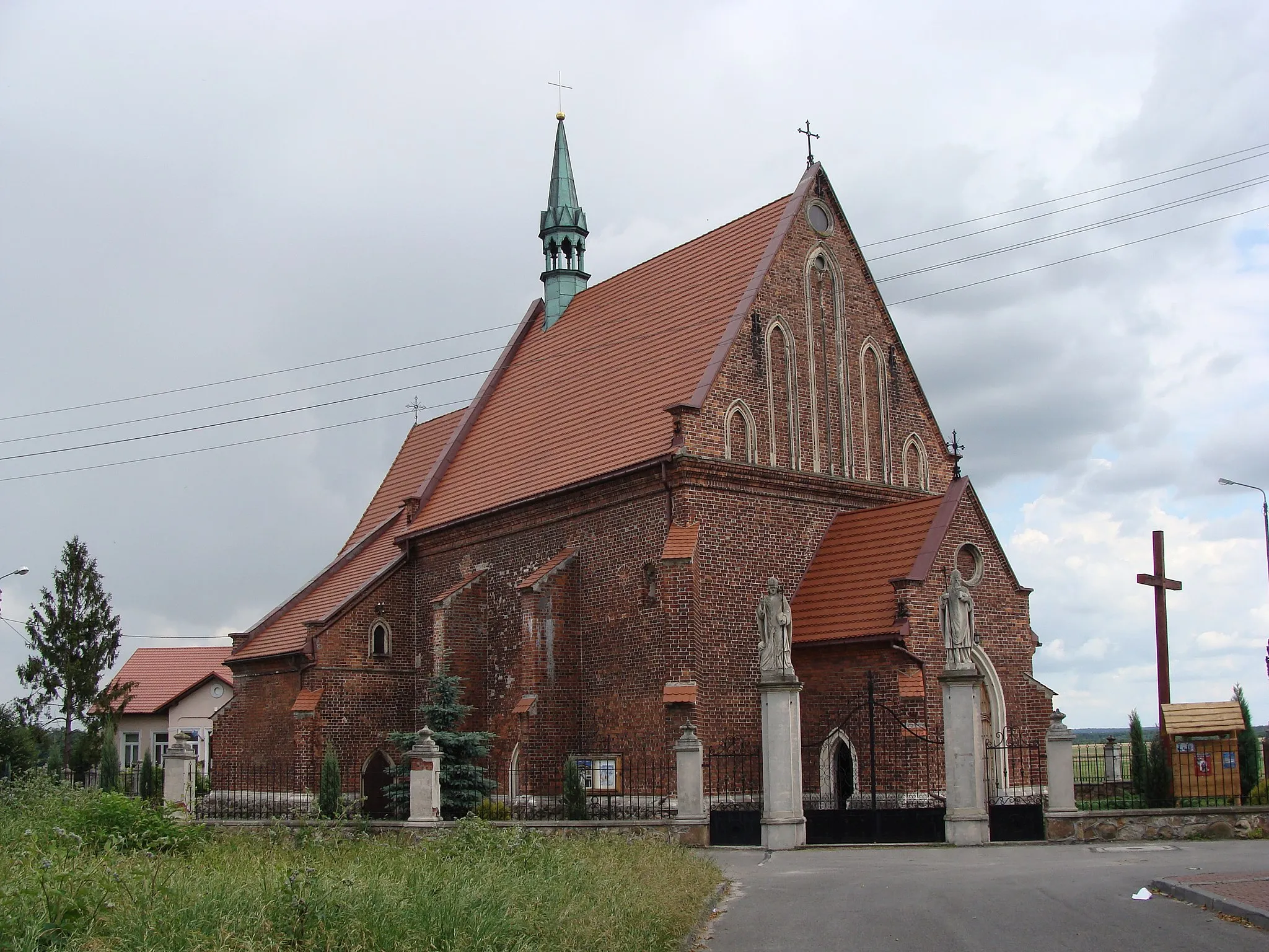 Photo showing: Żarnowiec - kościół pw. Narodzenia NMP (zabytek nr rejestr. A/1681/98)