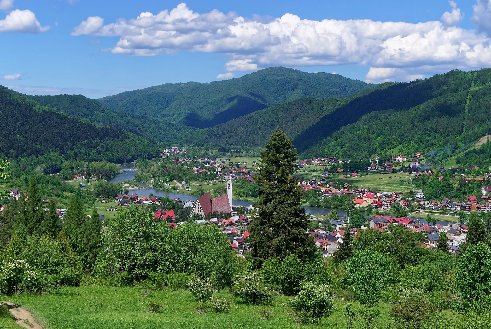 Photo showing: Krościenko nad Dunajcem