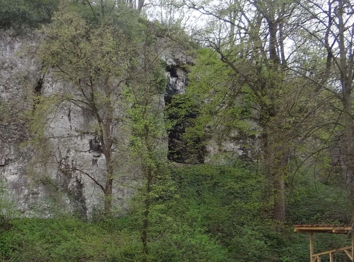 Photo showing: Skała Skurwysyn na Wzgórzach Tynieckich w Krakowie