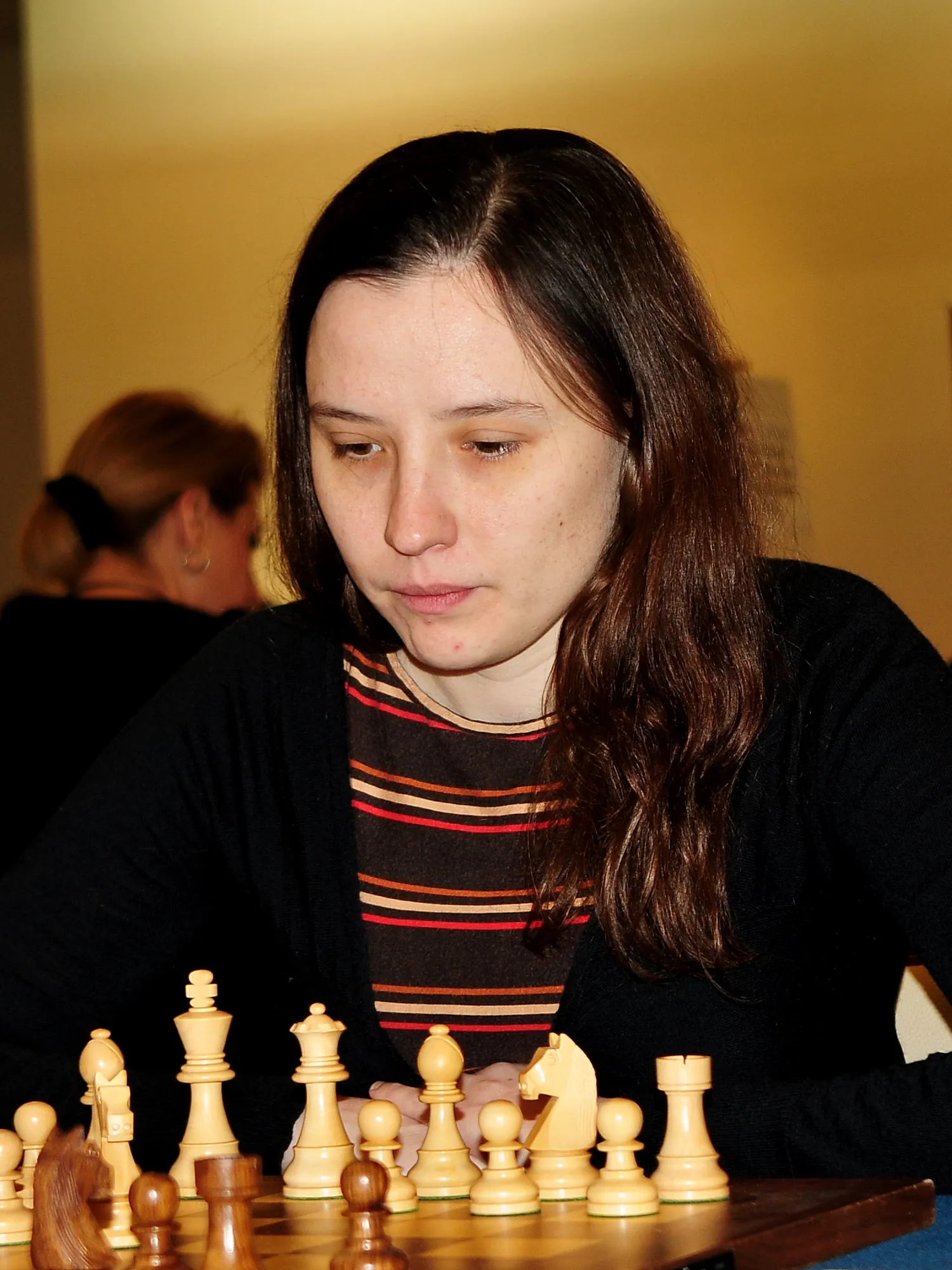 Photo showing: WGM Jolanta Zawadzka, European Chess Team Championship Warsaw 2013