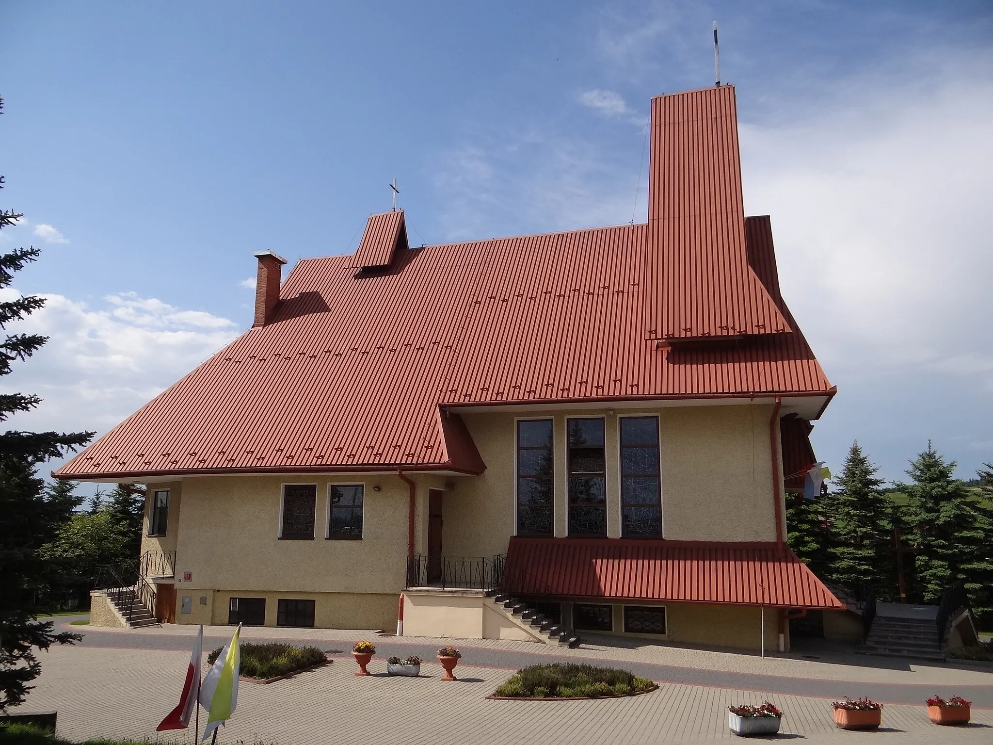 Photo showing: Kościół w Librantowej