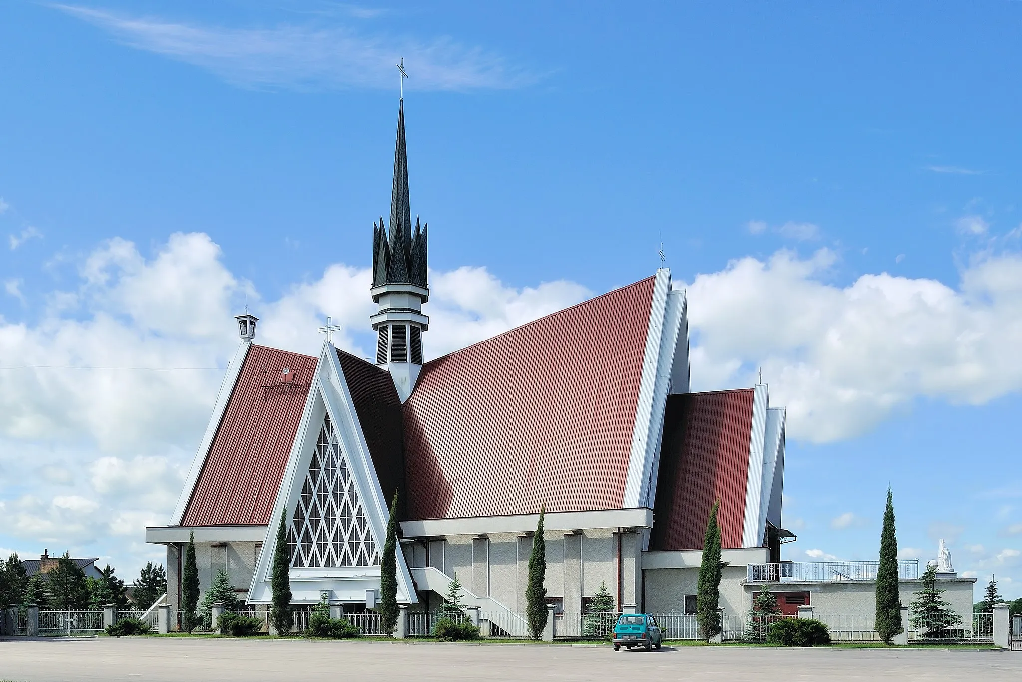 Photo showing: Seven Sorrows of the Blessed Virgin Mary Church in Nieczajna Górna.