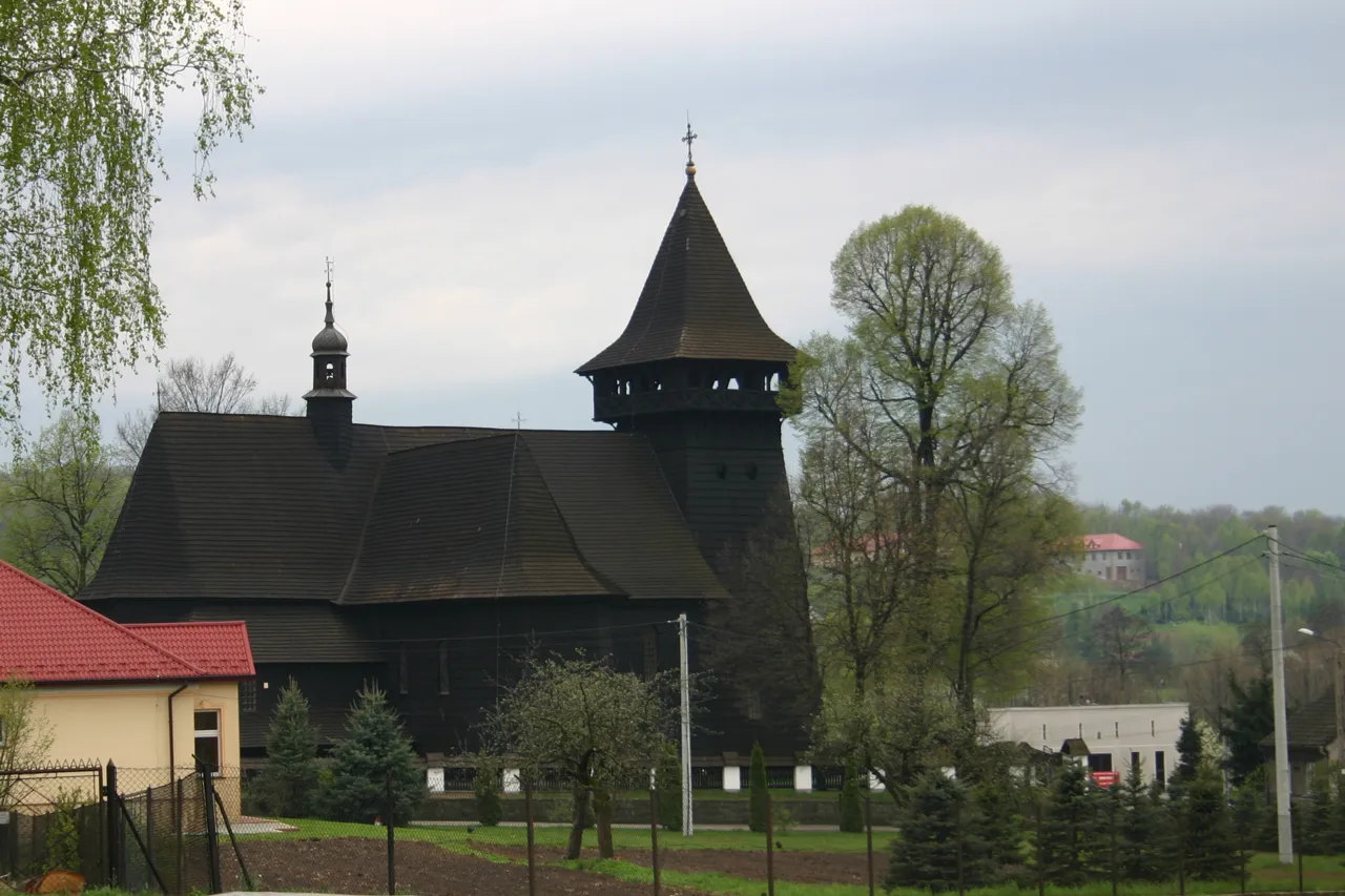 Photo showing: Kościół św. Stanisława w Skrzyszowi w Skrzyszówie, województwo małopolskie.