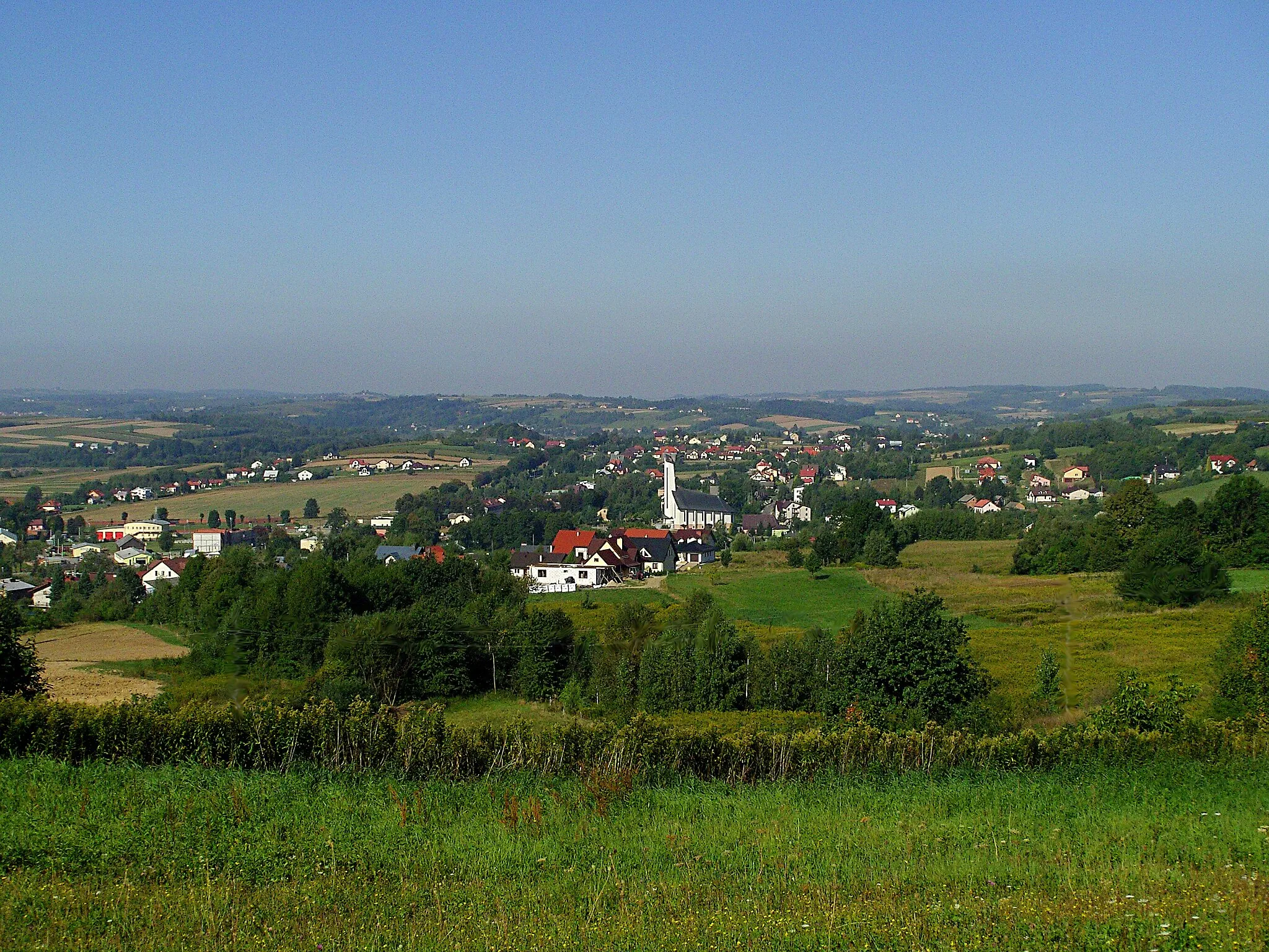 Photo showing: Skołyszyn - miejscowość gminna, województwo podkarpackie, powiat jasielski