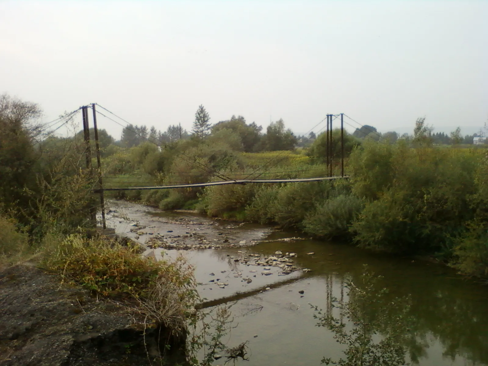 Photo showing: Stara ława pomiędzy Gliniczkiem a Hankówką