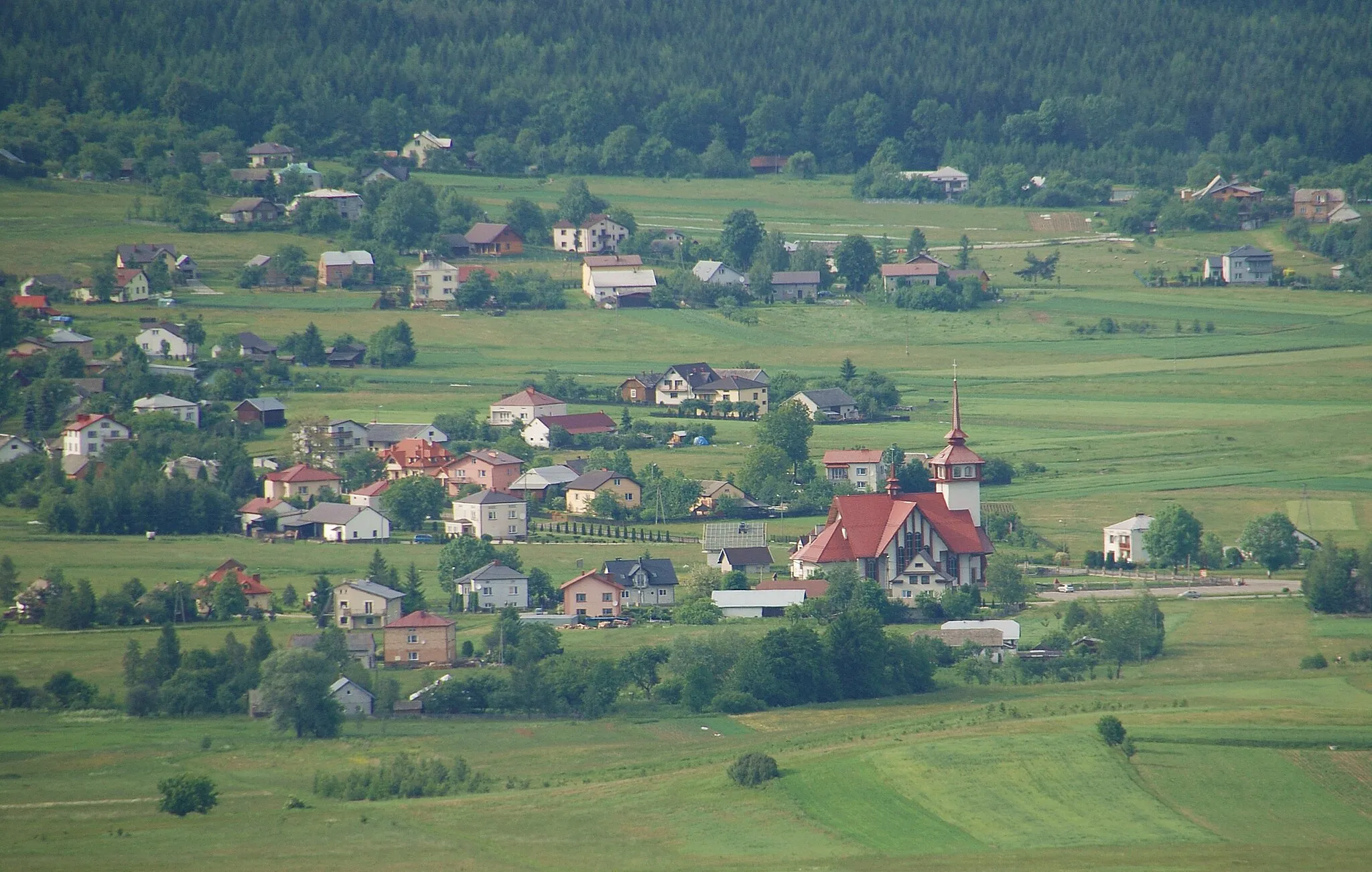 Photo showing: wieś Pagorzyna