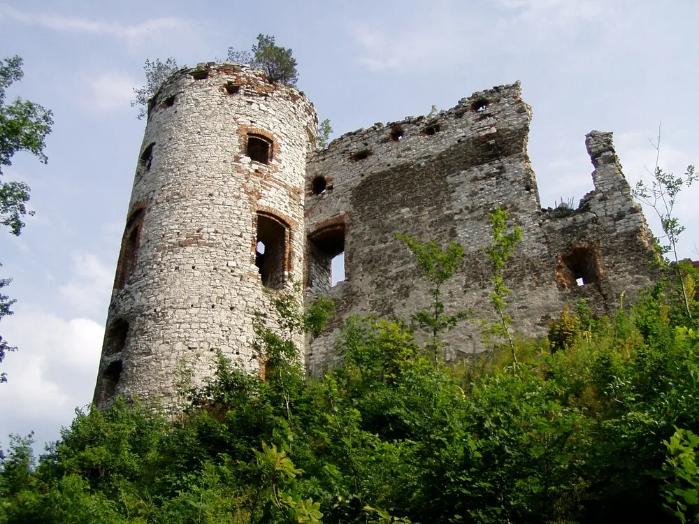 Photo showing: Ruine der Burg Tęczyn in Polen